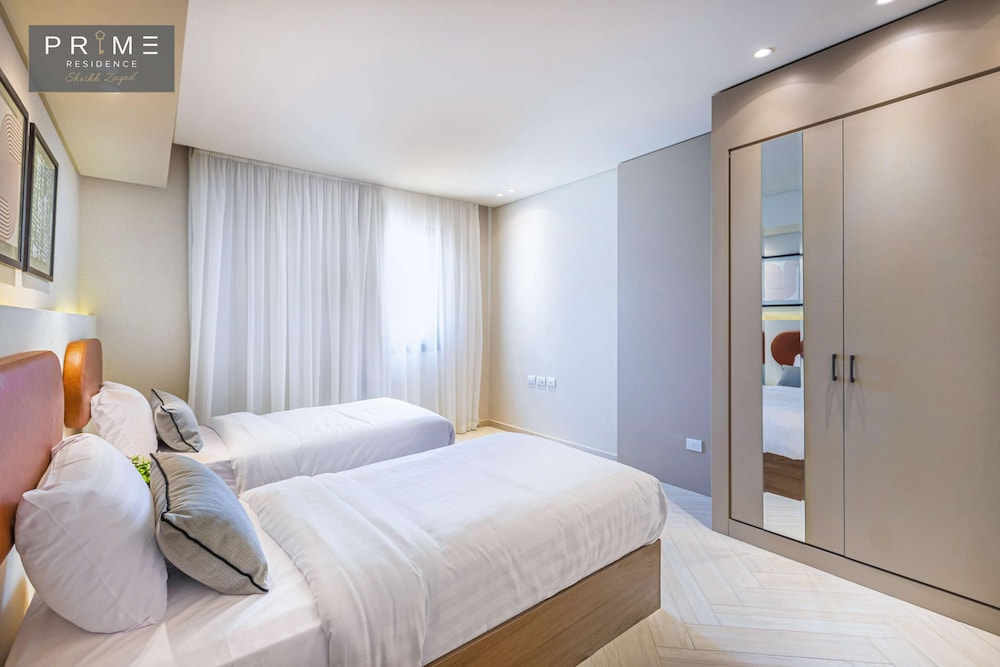 شقة سوبيريور بسريرين منفصلين، Prime Residence Sheikh Zayed 3/10