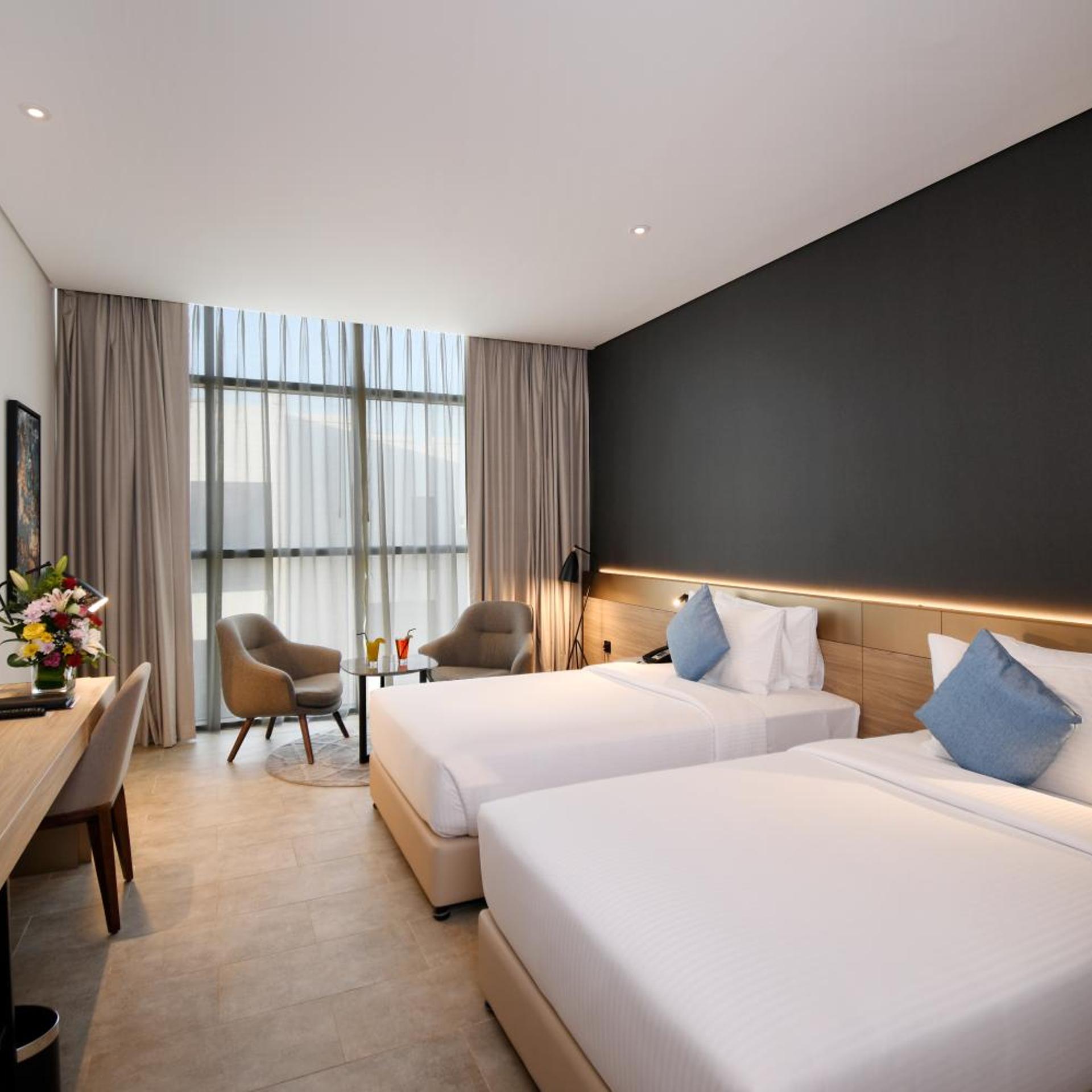 غرفة تنفيذية بسرير مزدوج، Beach Walk Hotel 4/10