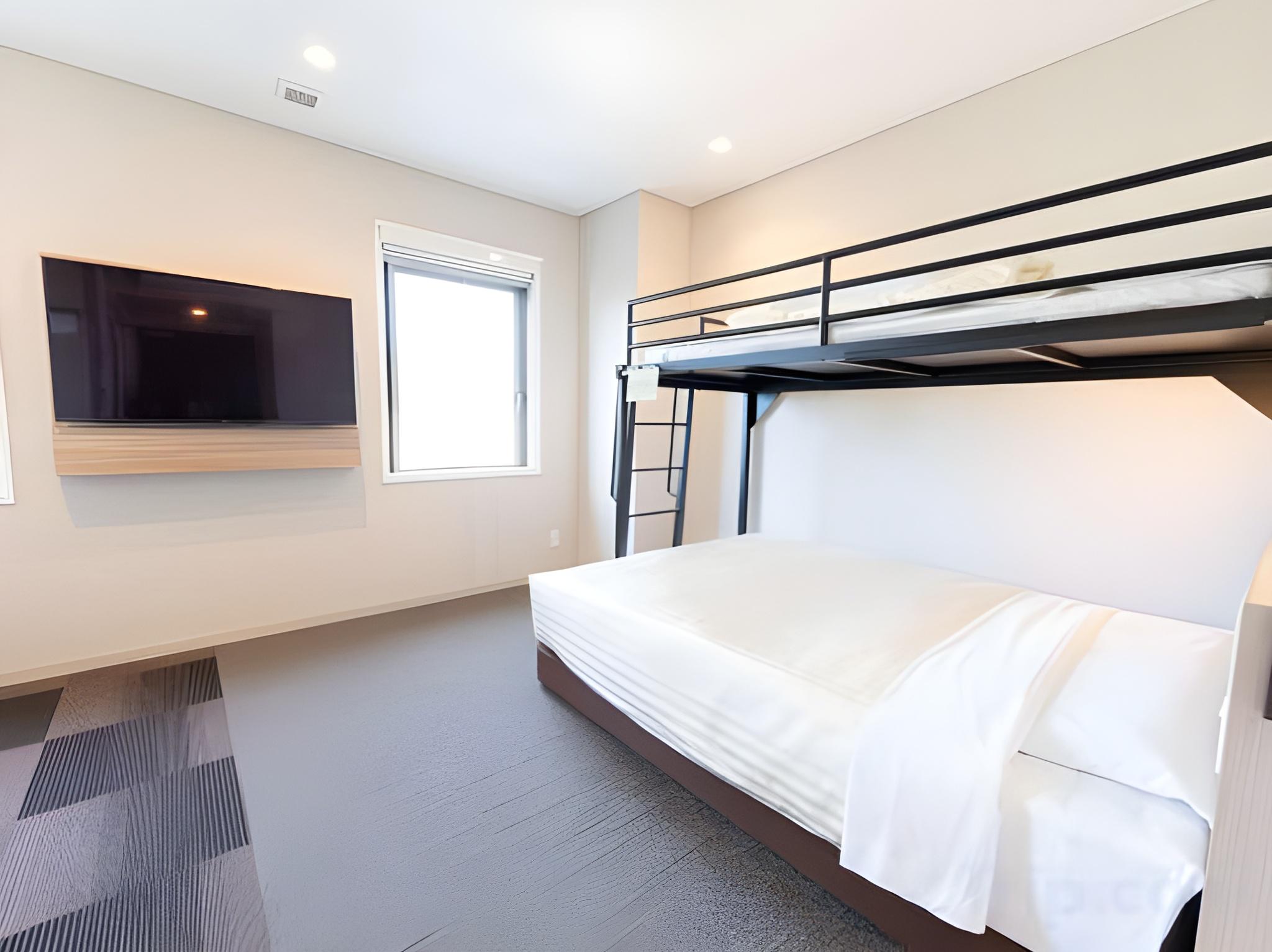 Upper, Family, 2 Double Beds, Sofa