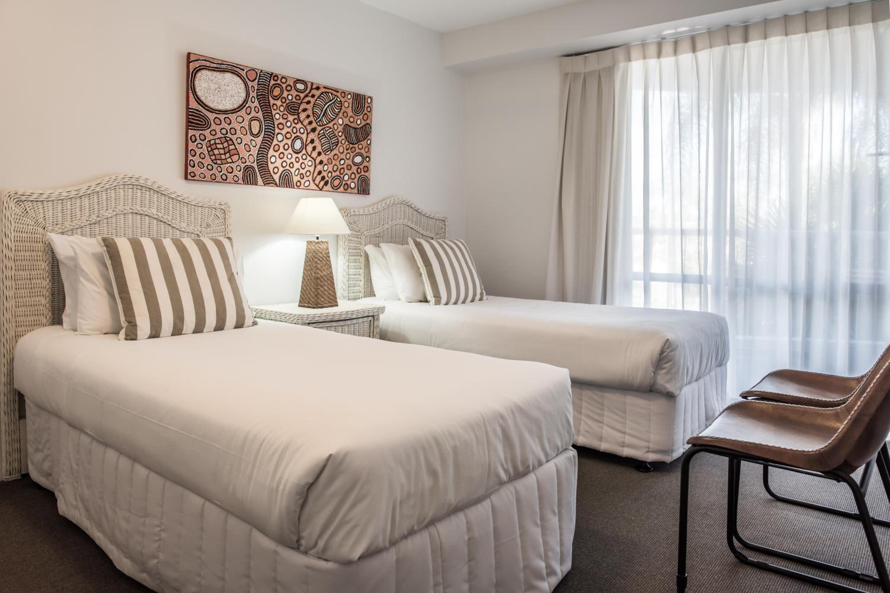 2 Bedrooms, Apartment, Water Front، Noosa Pacific Riverfront Resort 5/7