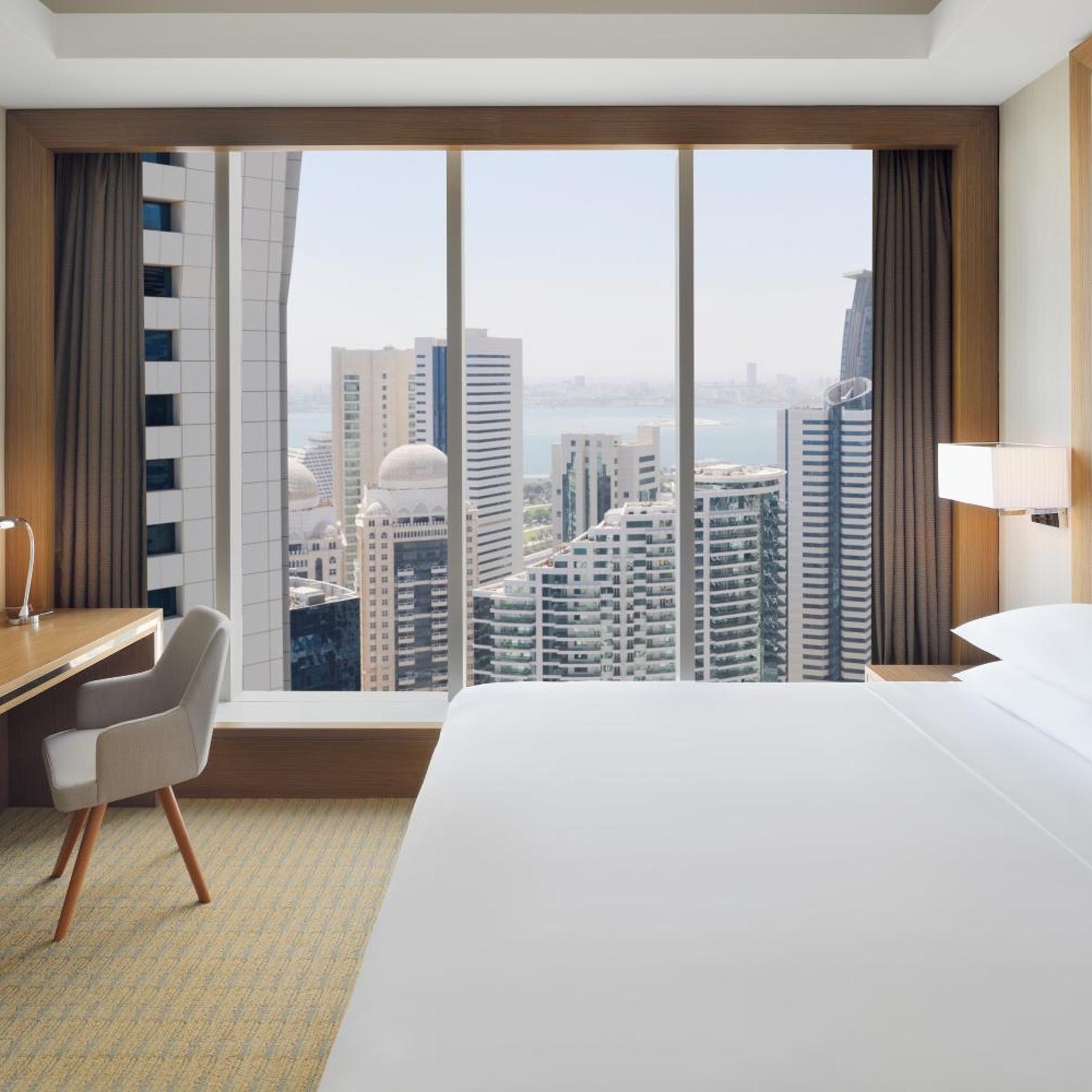 شقة بسرير كينج وسريرين منفصلين بإطلالة على المدينة بغرفتي نوم، Delta Hotels Marriott City Center Doha 3/5