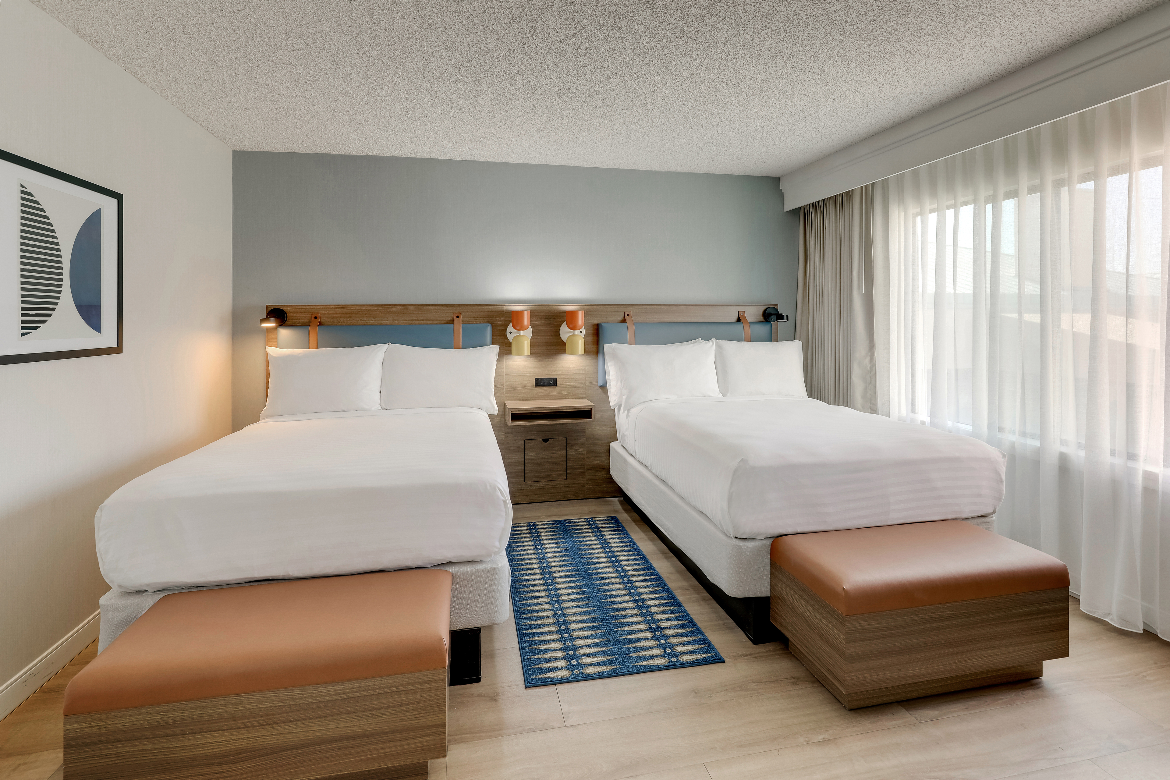1 BEDROOM, SUITE, 2 DOUBLE BEDS