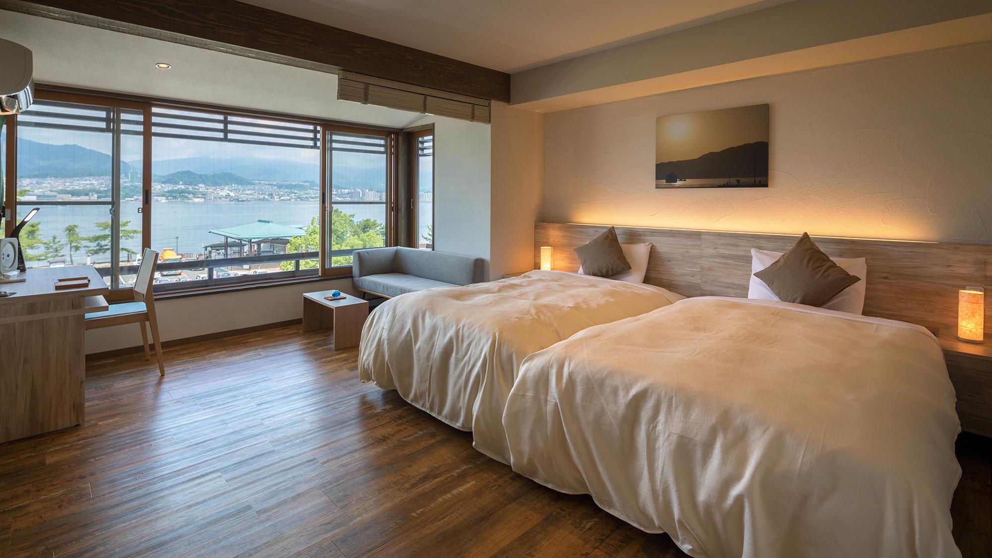 Style, Ocean, Superior, Twin Beds, Ocean View