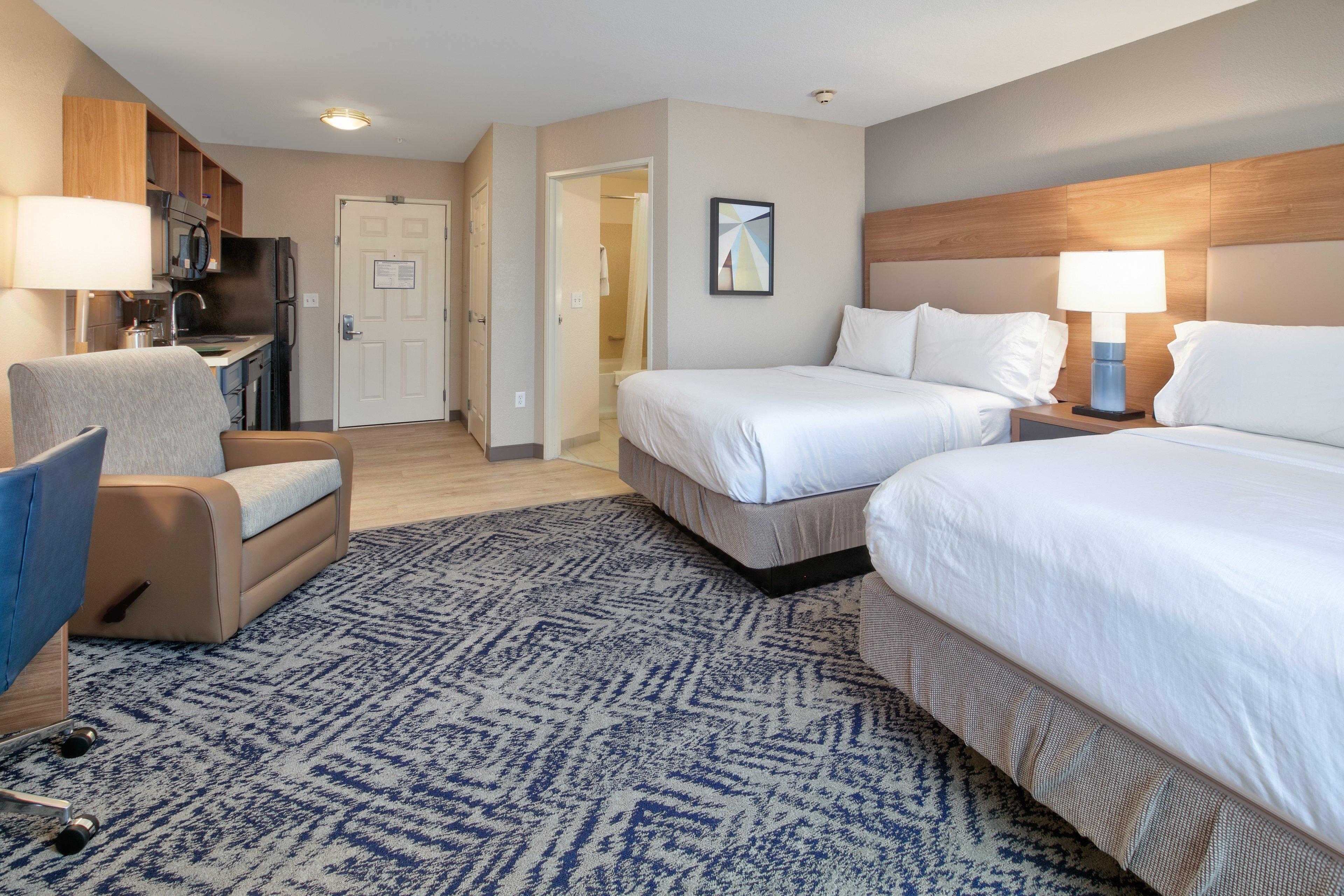 استوديو بسريرين مزدوجين، Candlewood Suites Idaho Falls 2/4