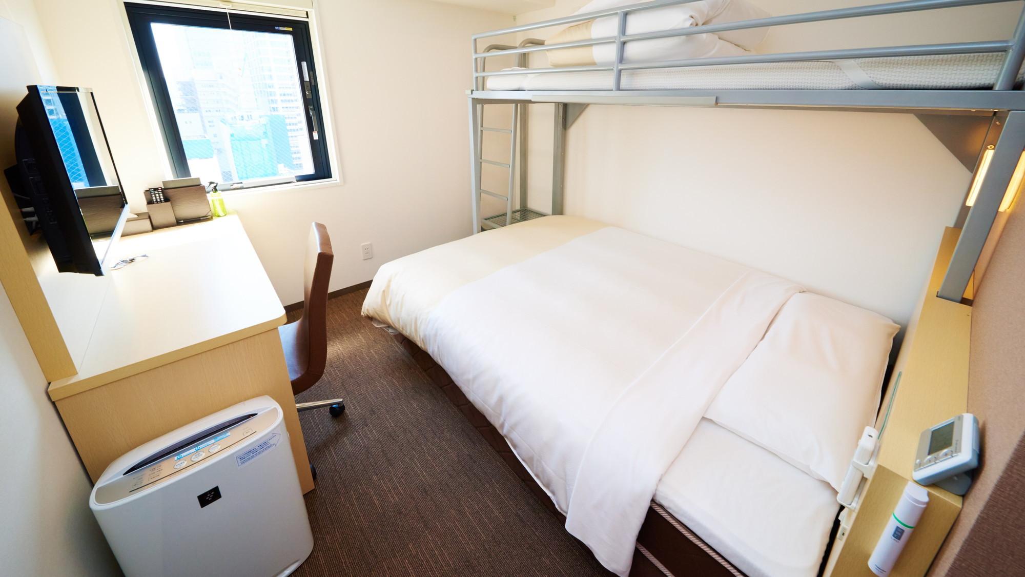 Room, Double or Single Bed, Bunk Bed