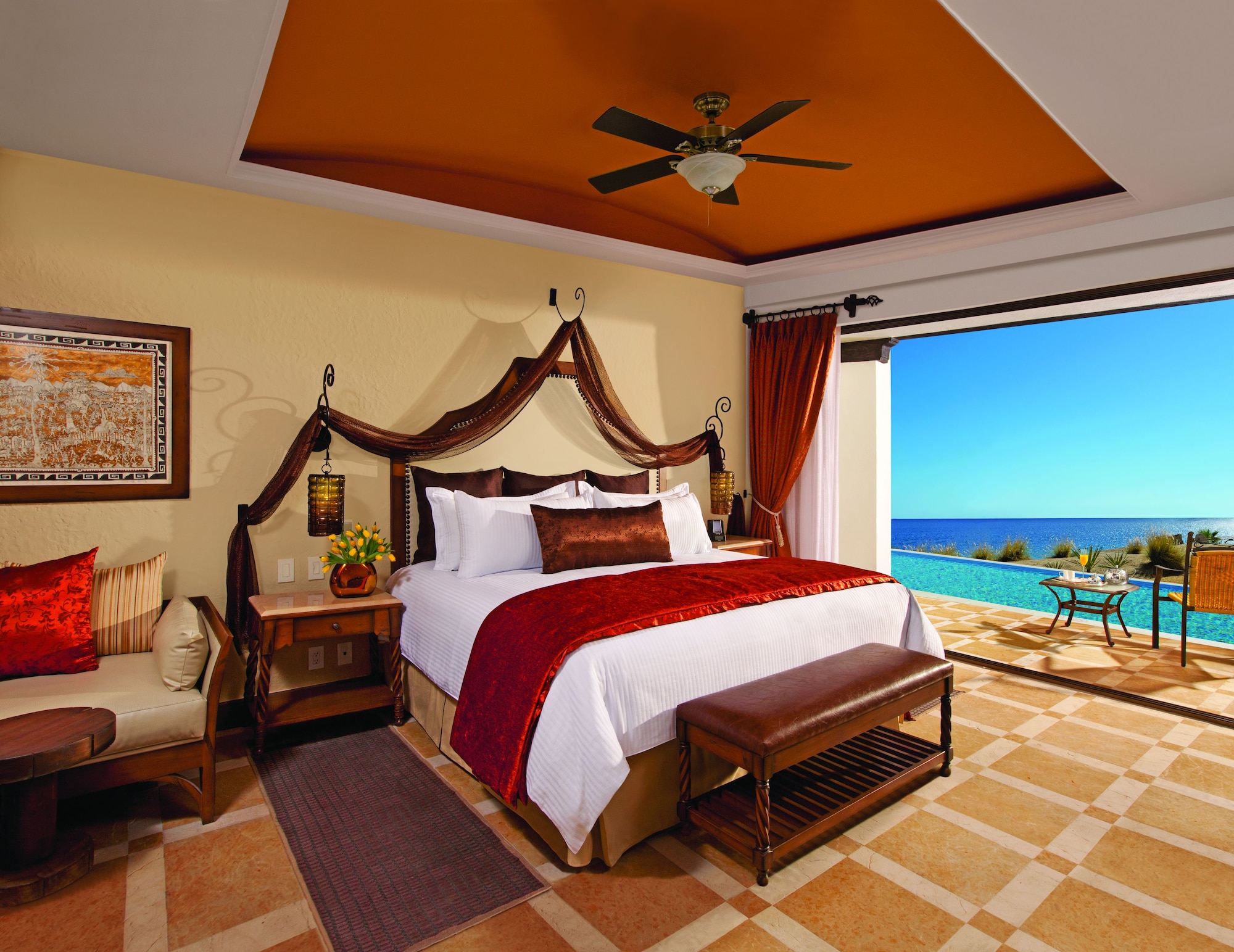 Preferred Club, Swim Out, Junior Suite, 2 Double Beds, Ocean Front
