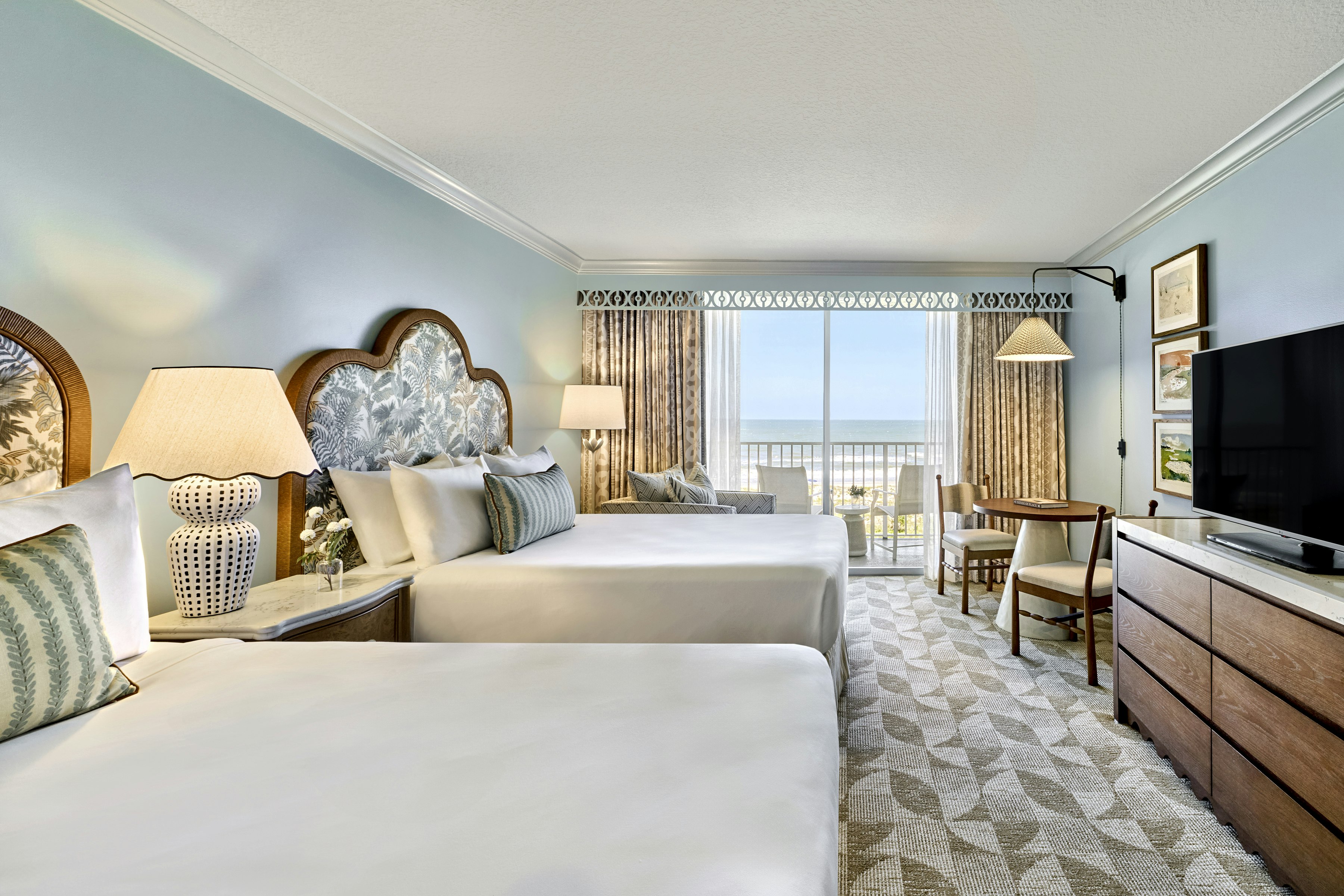Room, 2 Queen Beds, Ocean Front, Terrace