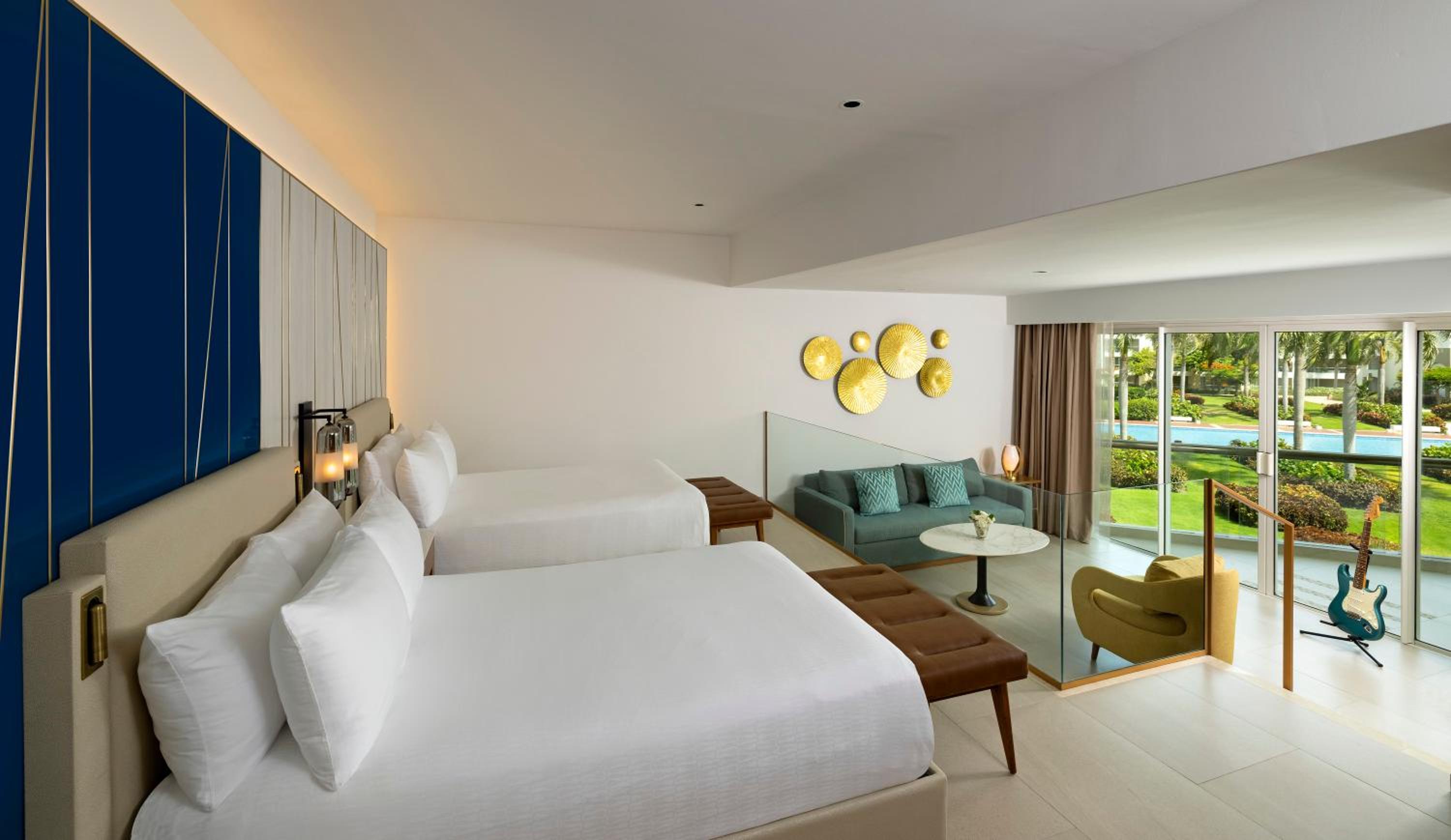 Caribbean, Suite, Double Bed, Sofa