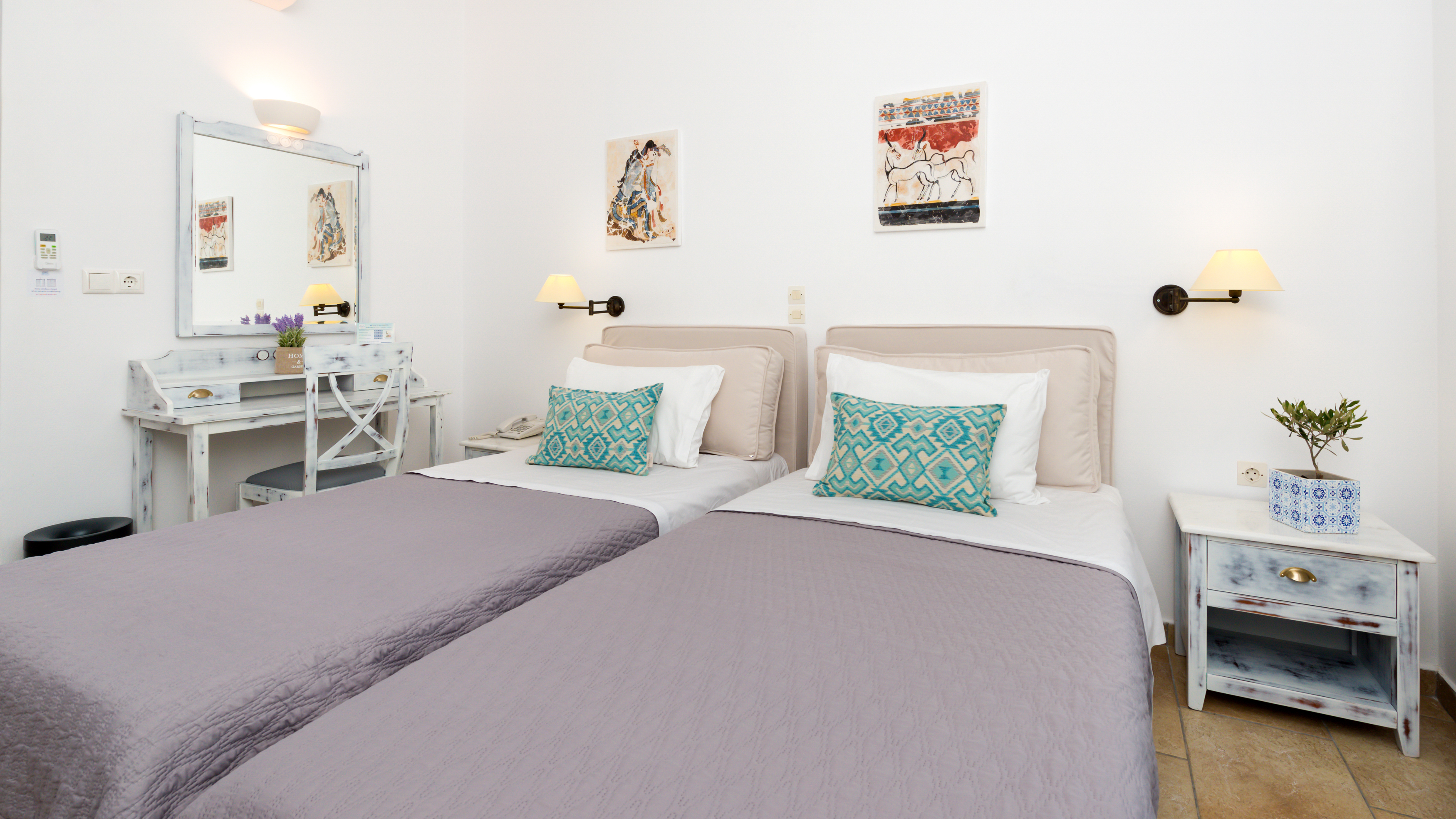 Standard, Double or Twin Bed, Mathios Village 3/3