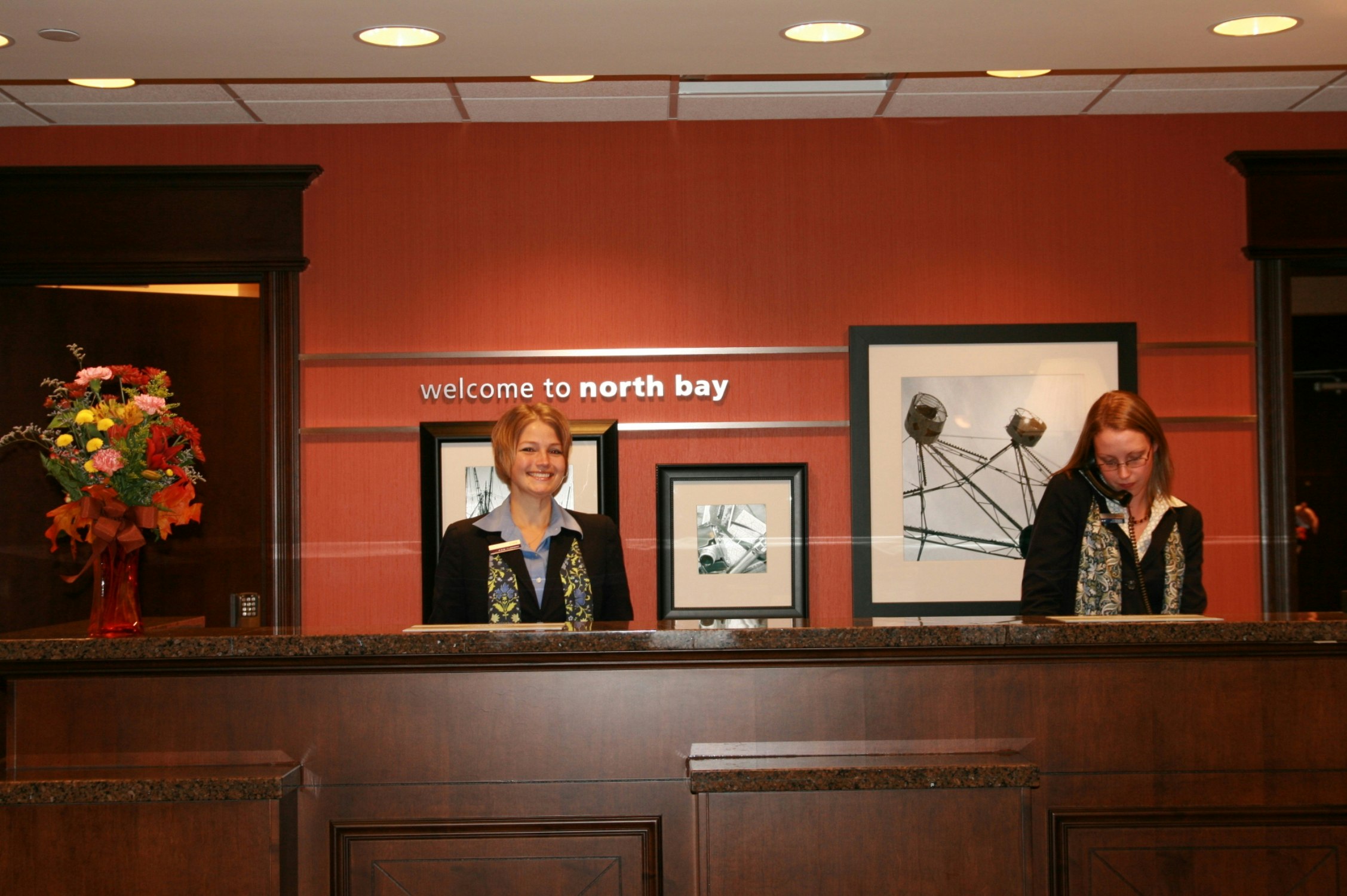 Lobby at Hampton Inn by Hilton North Bay, NORTH BAY