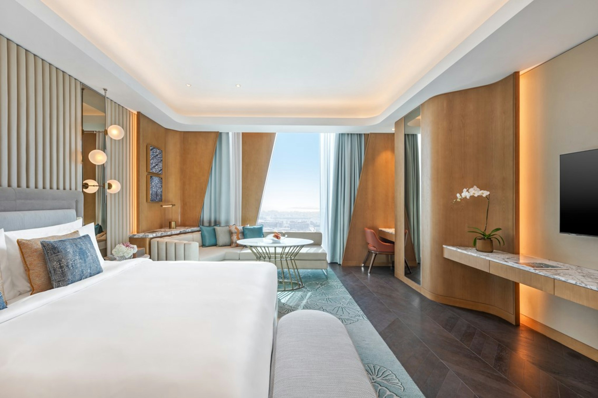 Premier, Twin Beds, Sea View