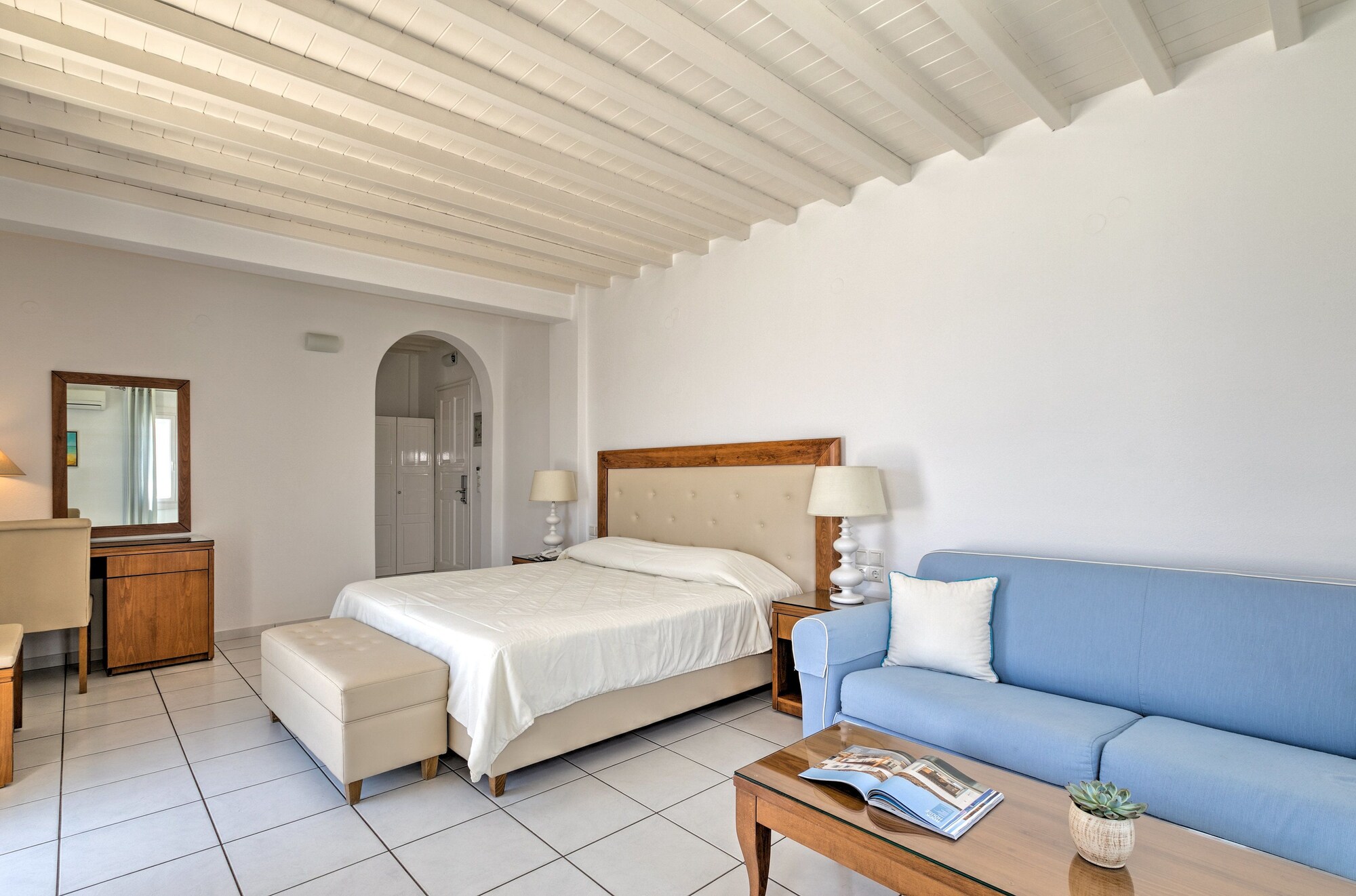 ROOM, DOUBLE BED, WITH EXTRA BED, SEA VIEW