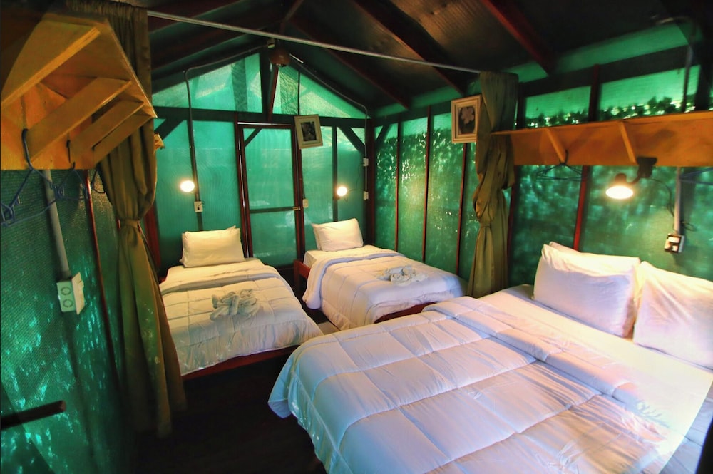 Glamping, Hut, Double and Twin Beds