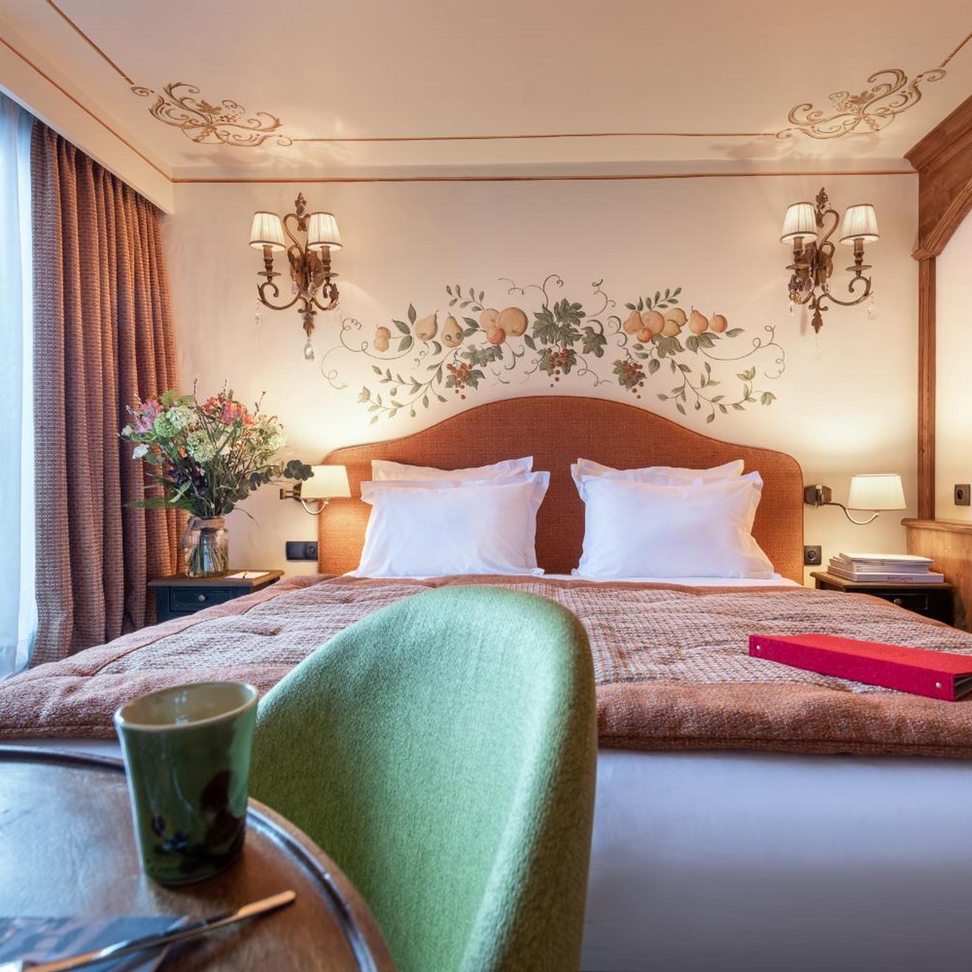 غرفة كلاسيكية صغيرة بشرفة، Hotel de la Loze 4/7