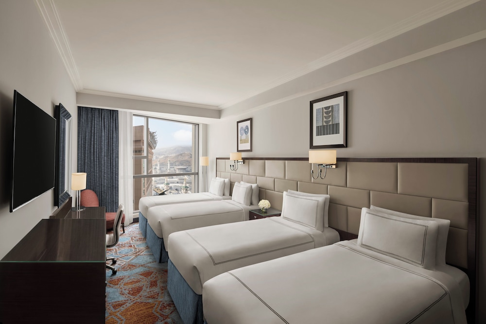 Classic, Quadruple, Twin Beds, Partial Haram View