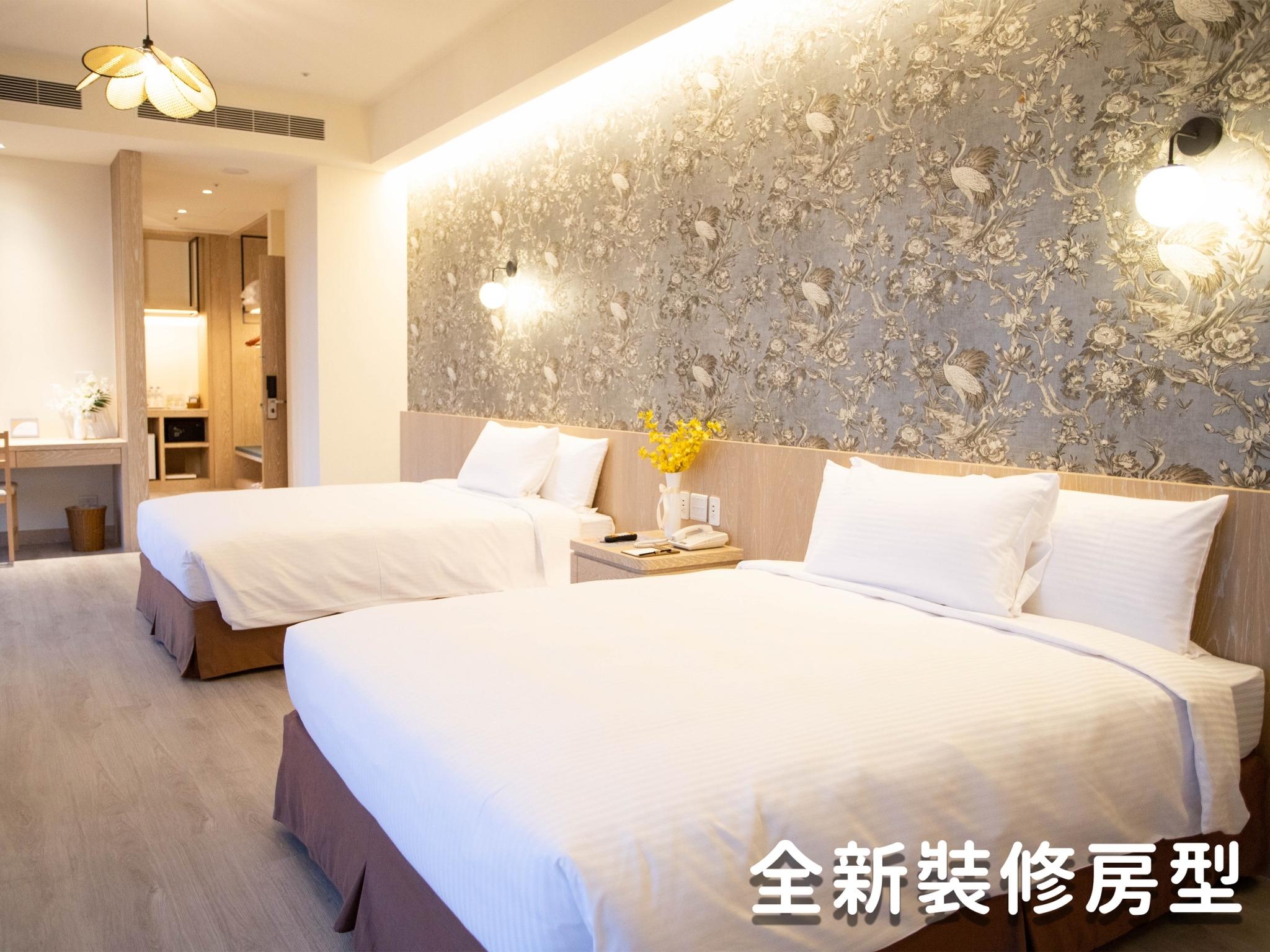 Renovated, Premier, 2 Double Beds
