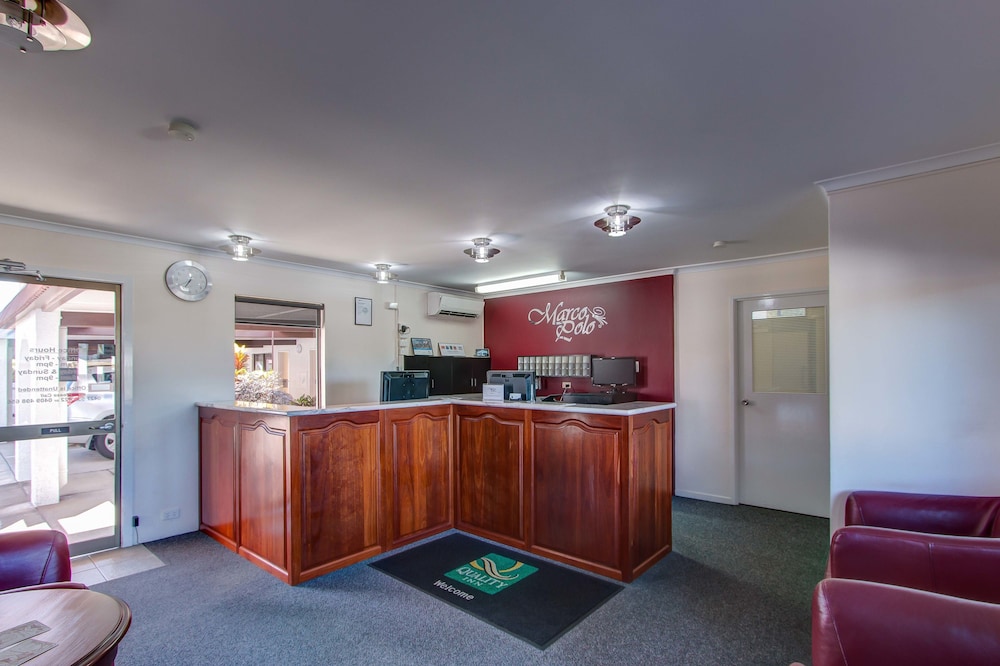 Lobby at The Marco Polo Hotel, MACKAY