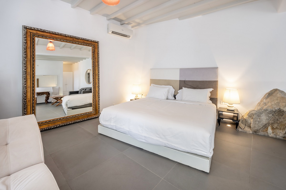جناح ديلوكس بإطلالة على البحر بمسبح خاص، Smy Mykonos Suites Villas 4/9