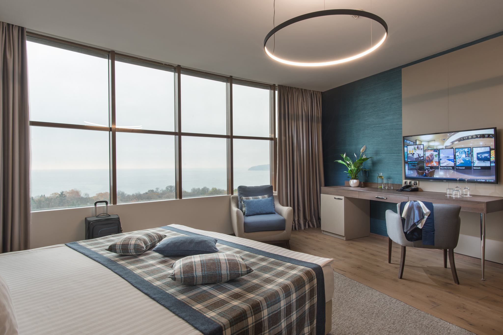 غرفة تنفيذية بإطلالة على البحر، Rosslyn Dimyat Hotel Varna 3/3