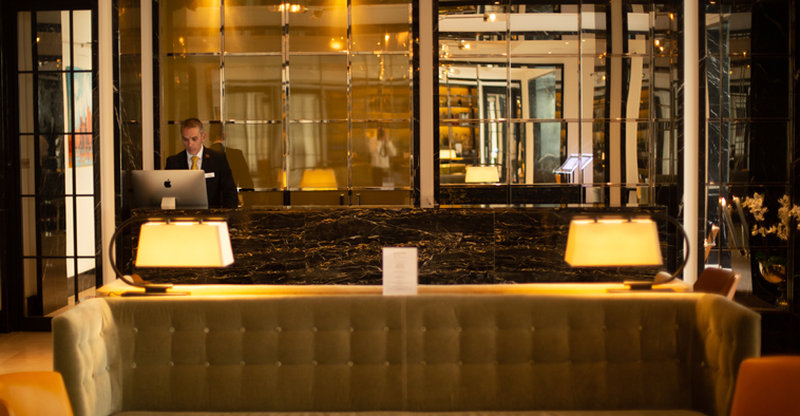 Lobby at Blakemore Hyde Park, LONDON