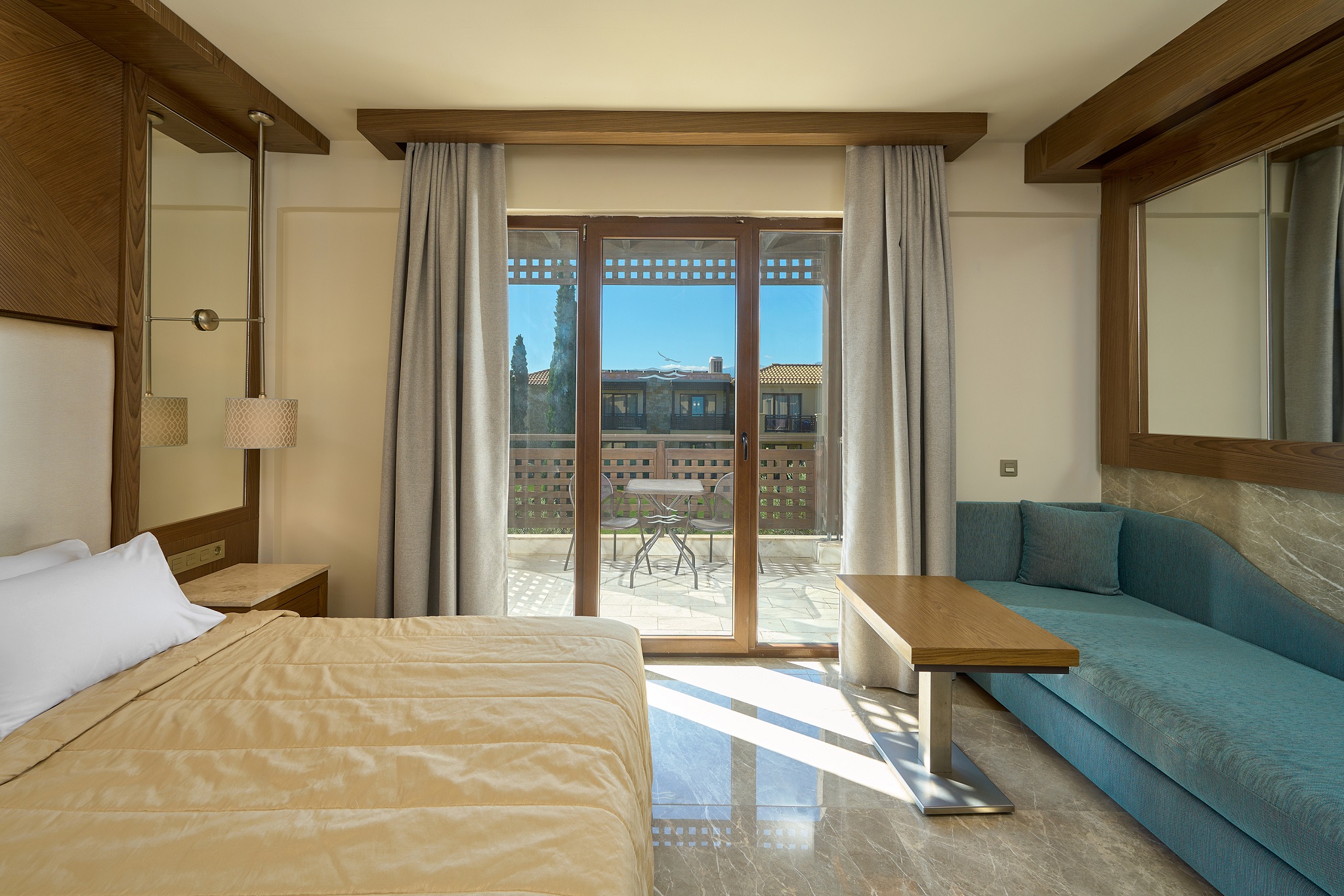 Room, Double Bed, Side Sea View، Mediterranean Village Hotel & Spa 3/3