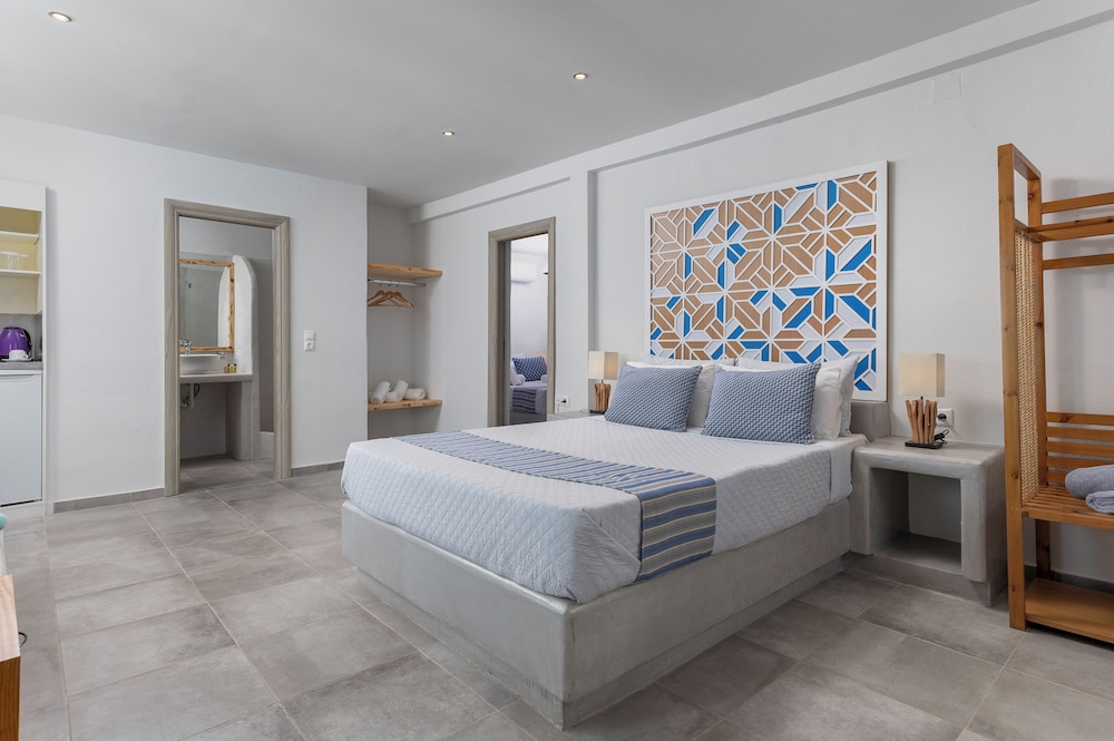 جناح بانورامي بسريرين مزدوجين بإطلالة على البحر، Gizis Cliffside Suites 2/8