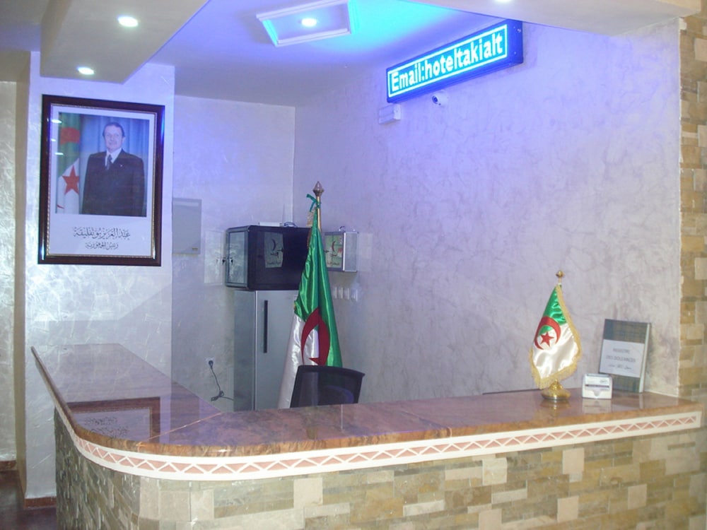 Lobby at Takialt Hotel, ADRAR