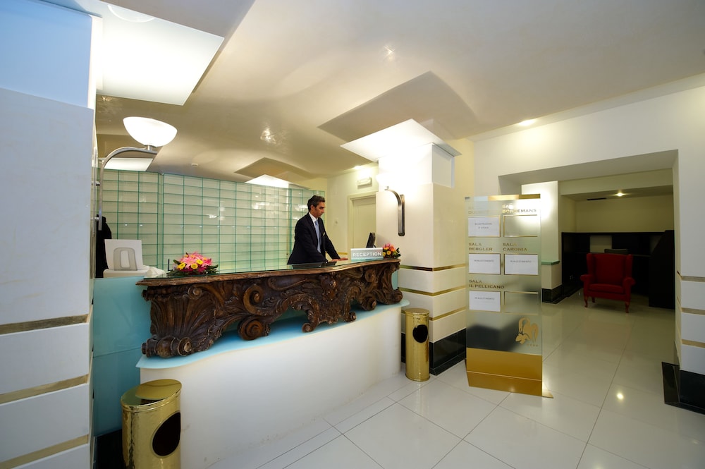 Lobby at Grand Hotel Piazza Borsa, PALERMO