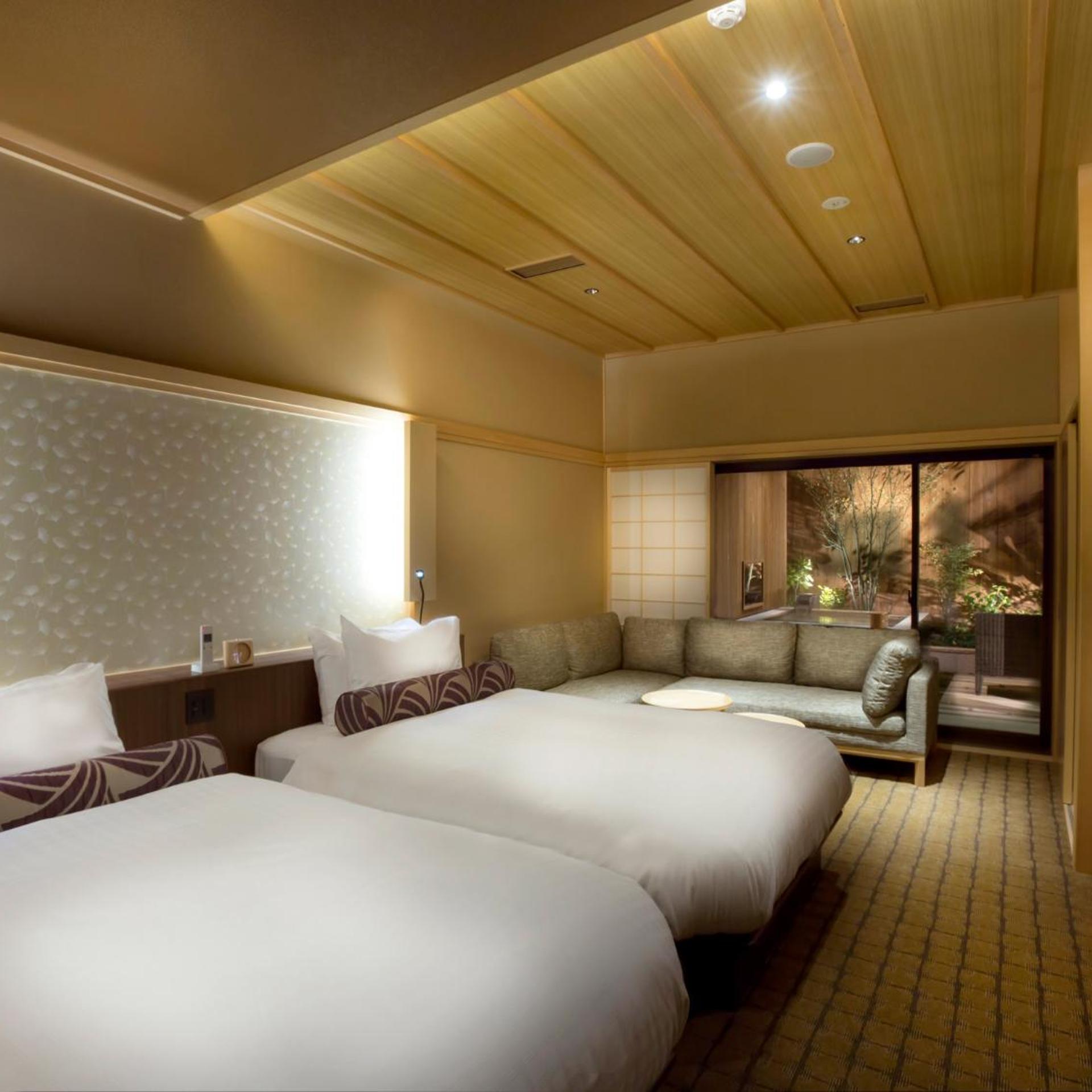 Deluxe, Twin Beds, Outdoor Bath