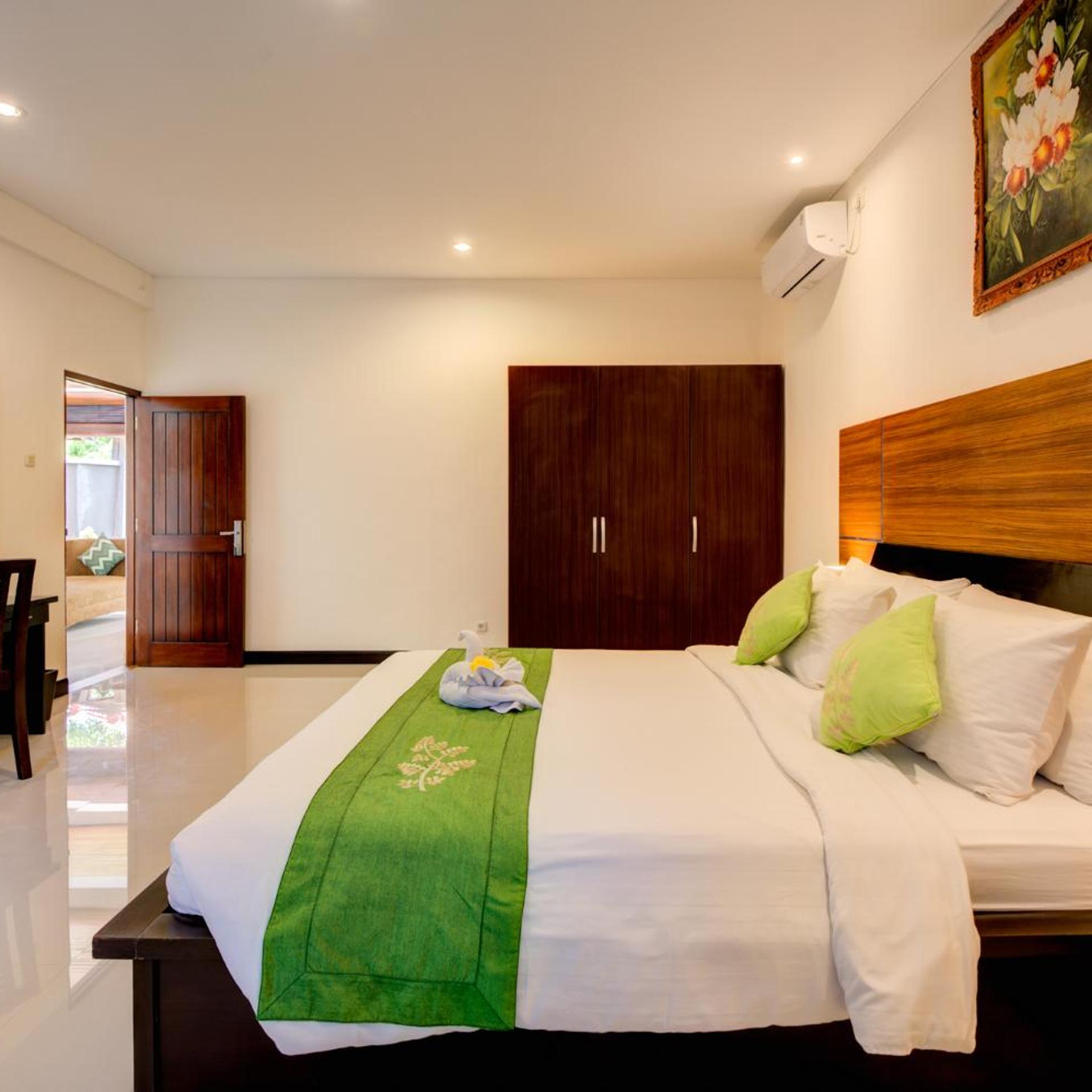 فيلا ديلوكس بغرفتي نوم بمسبح خاص، Gracia Bali Villas & Apartment 9/10