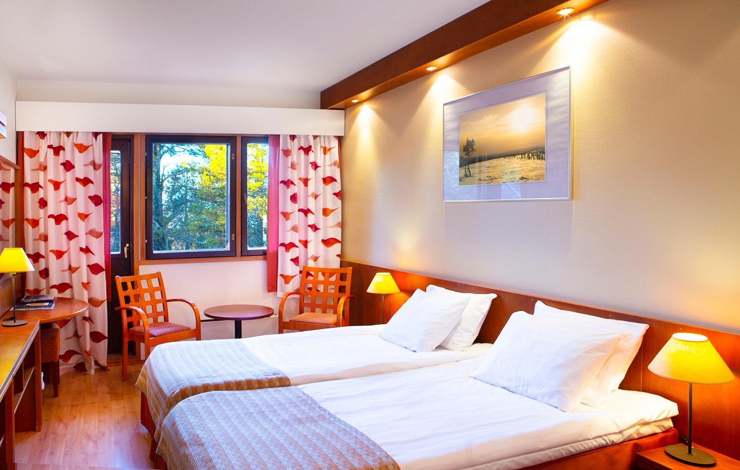 Standard, Twin Beds, Sauna