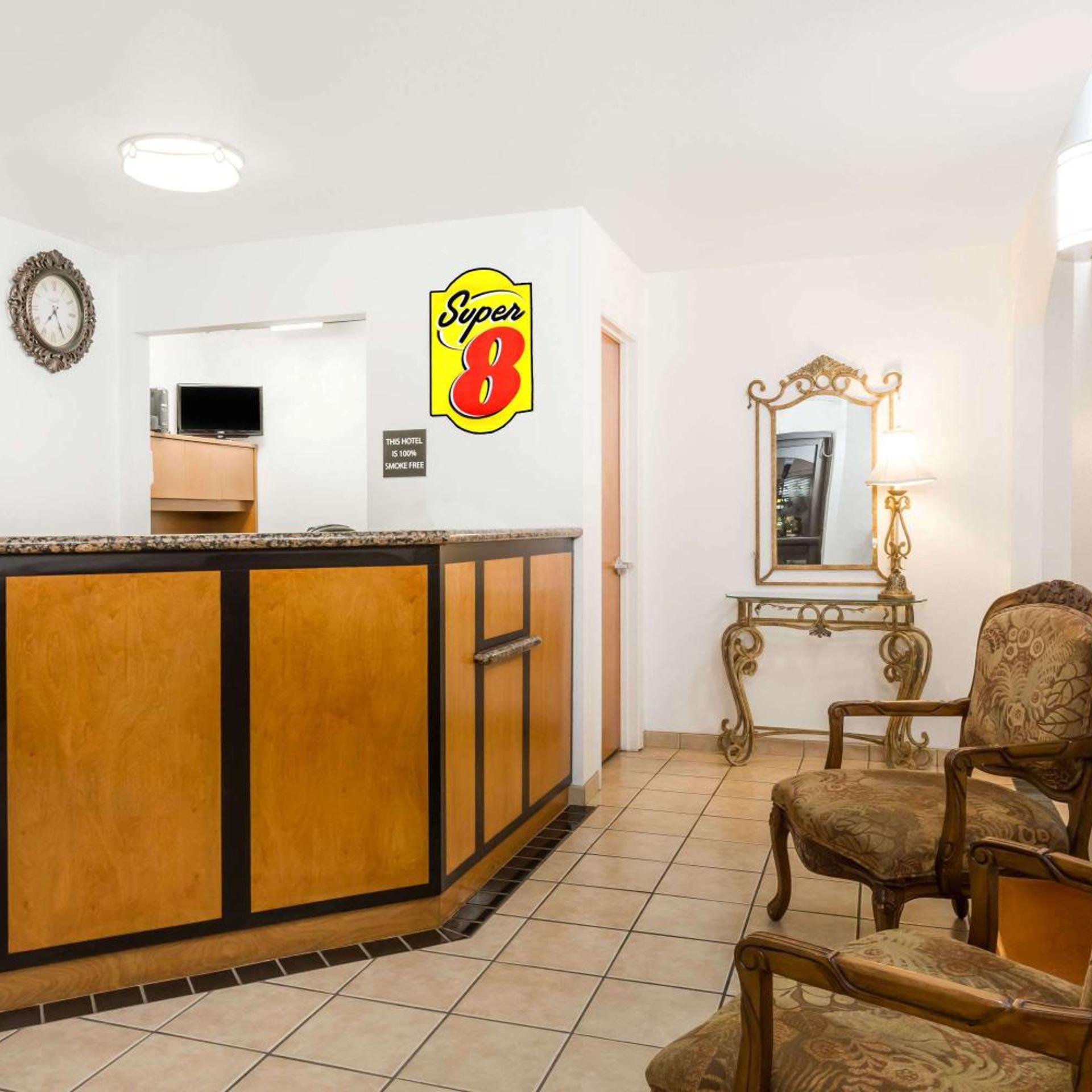 Lobby at Super 8 by Wyndham Cloverdale Wine Country, CLOVERDALE - CA