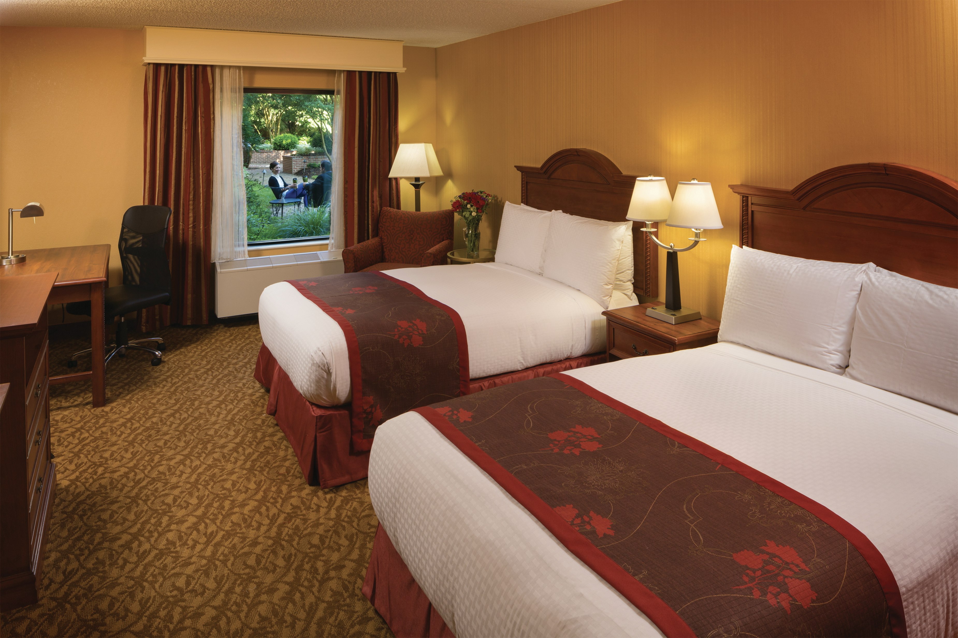 ROOM, 2 DOUBLE BEDS