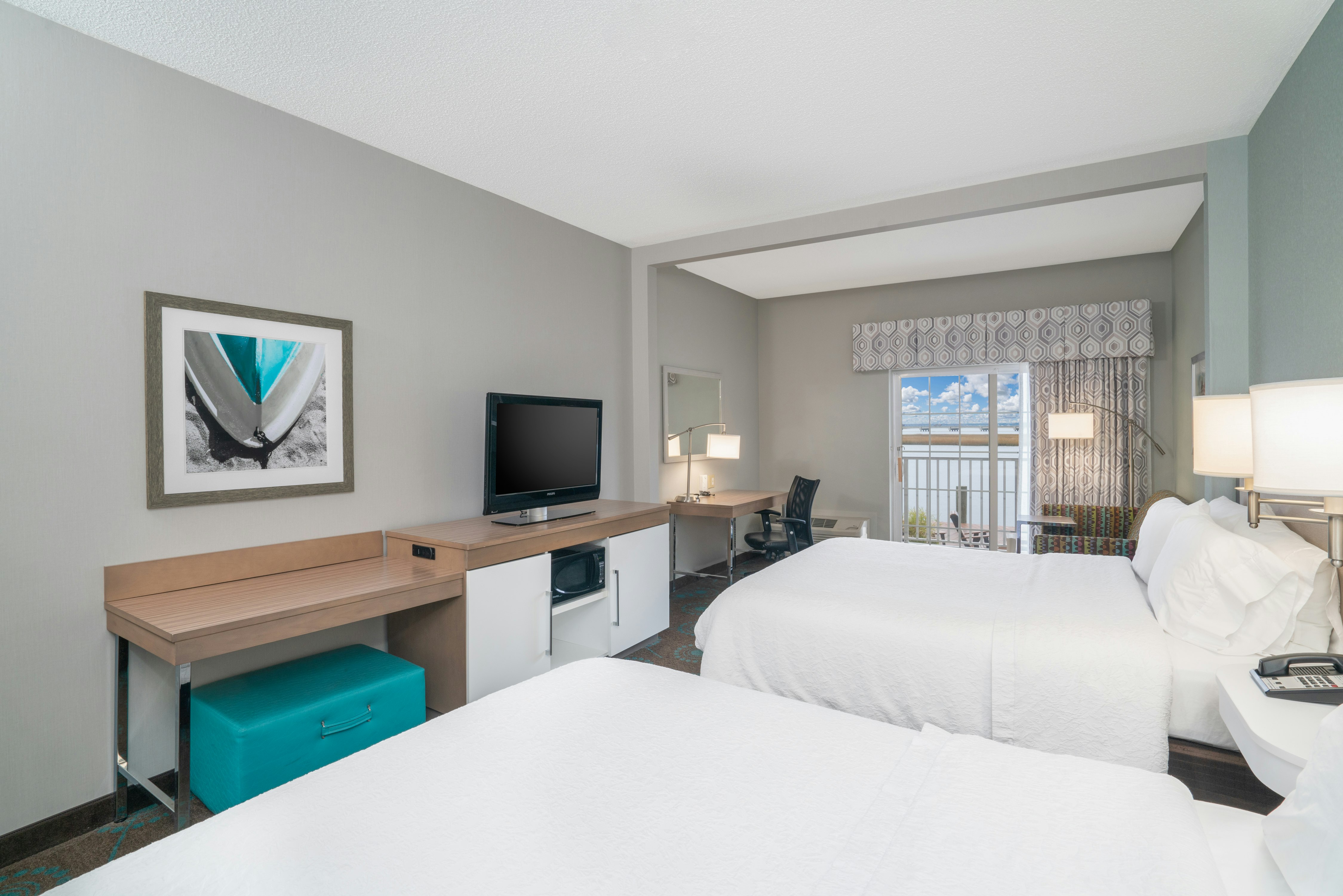 Room, 2 Queen Beds, Water Front, Sofa