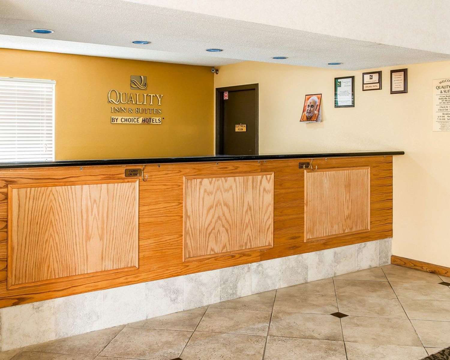 Quality Inn & Suites Shelbyville I-74, IN 5/20
