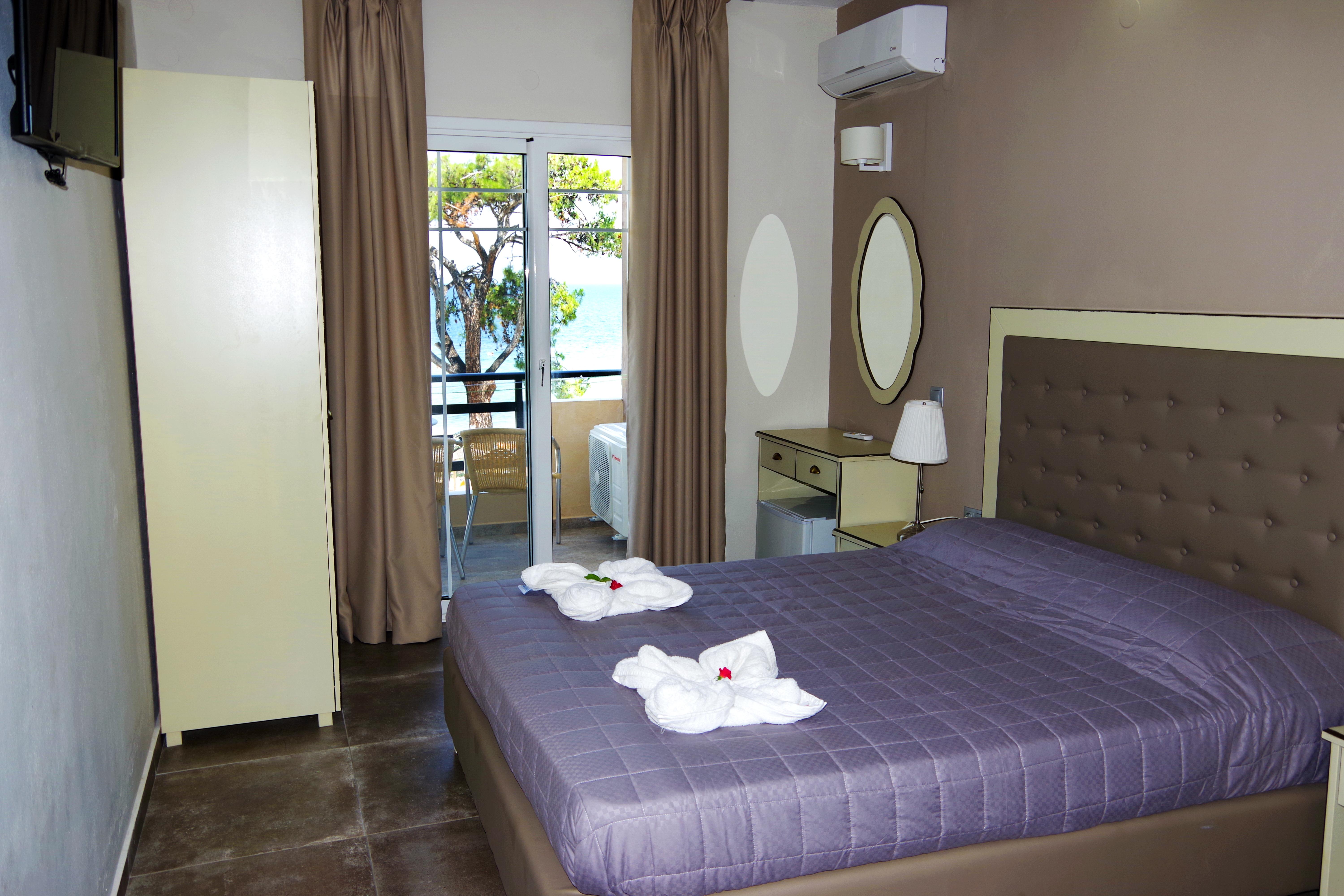 Room, Double Bed, Side Sea View