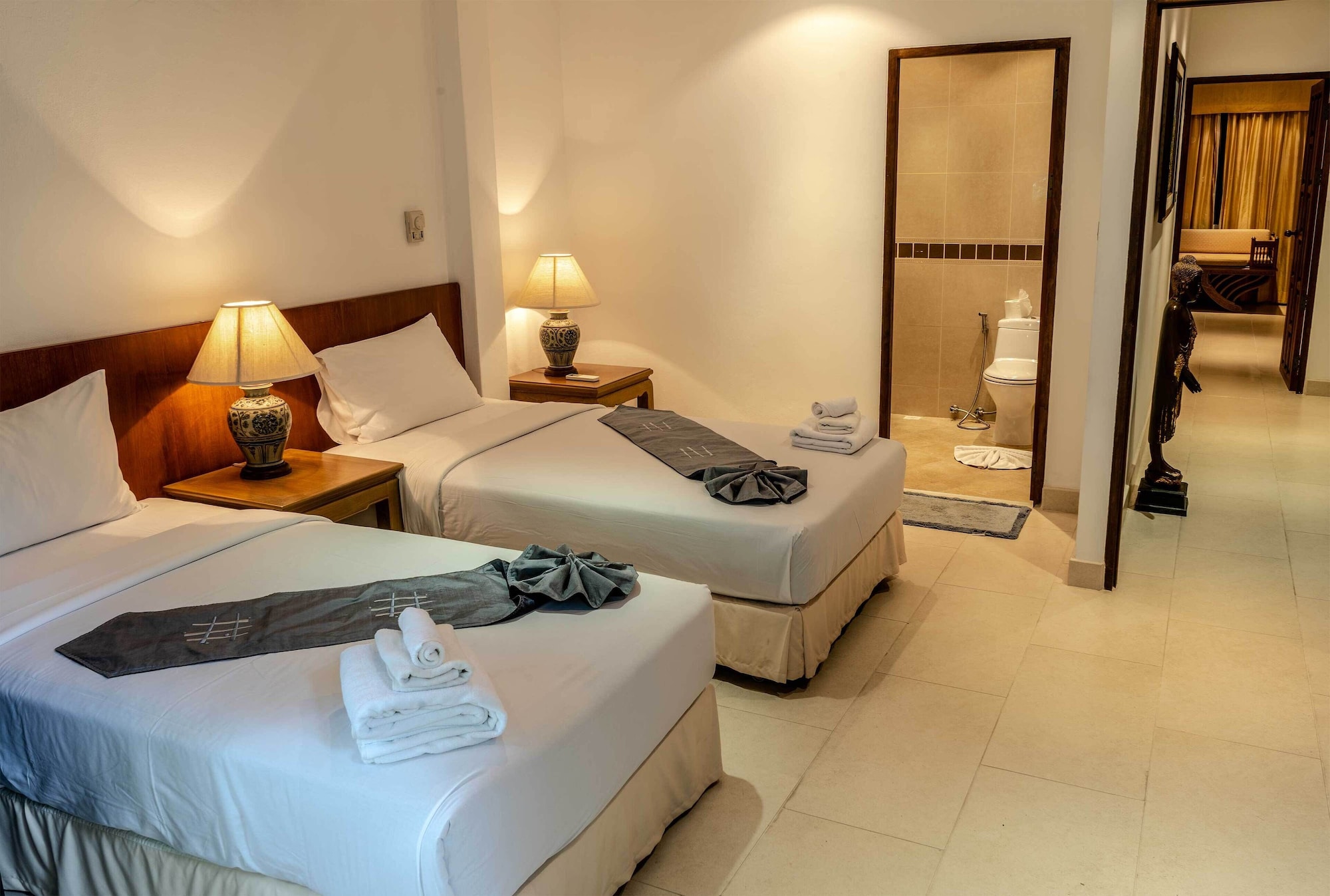 2 BEDROOMS, DUPLEX, DELUXE, GARDEN VIEW