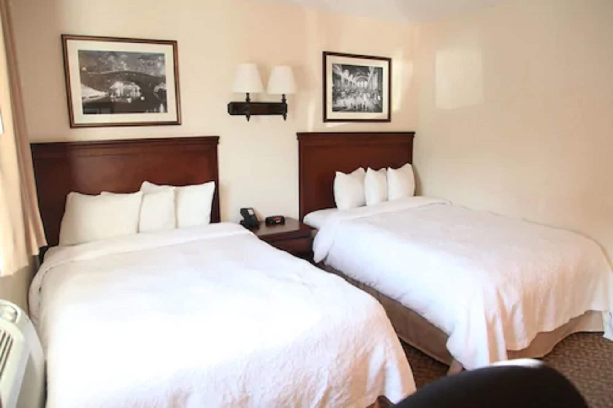 غرفة قياسية بسريرين مزدوجين