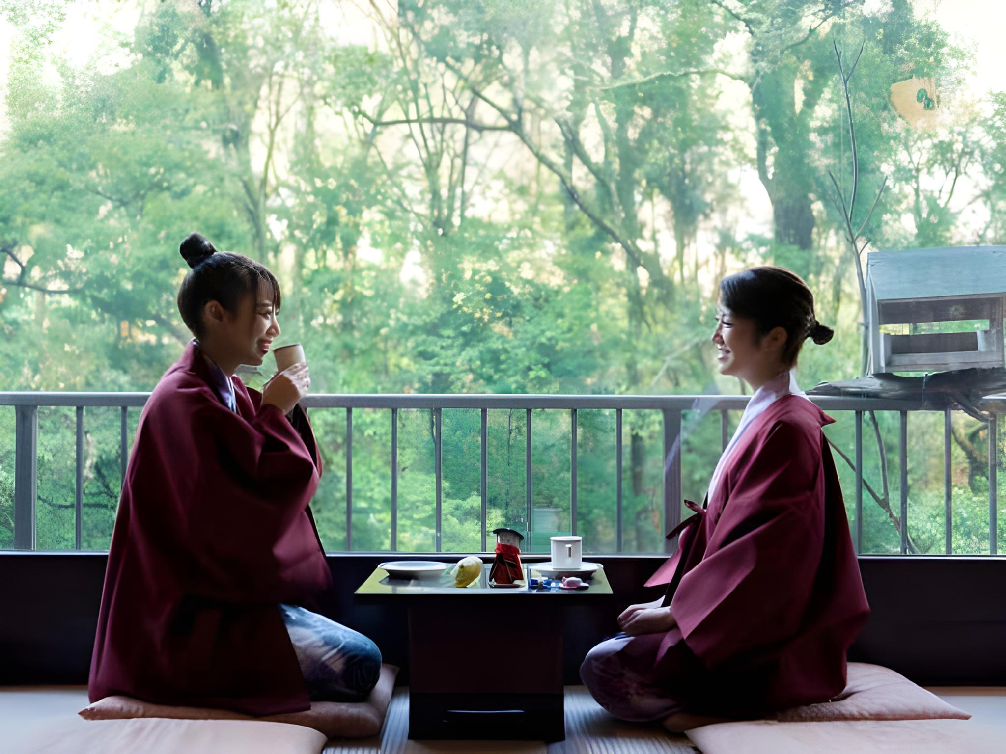 Japanese Western, Suite, River View, Outdoor Bath