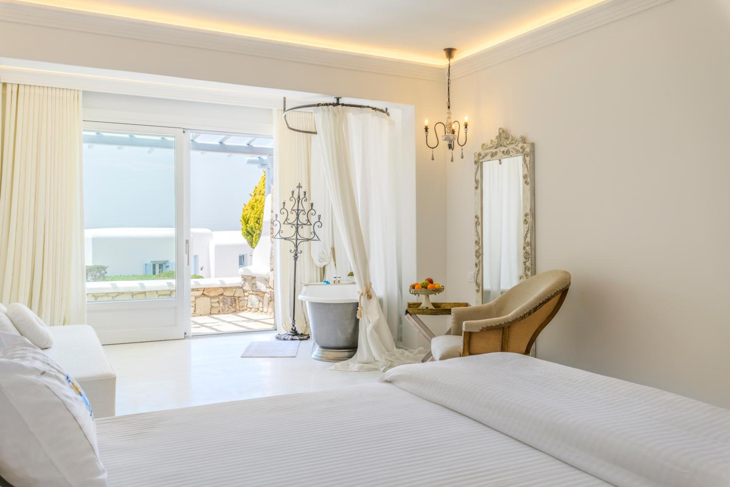 Aegean, Premium, Double Bed, Partial Sea View, Private Pool