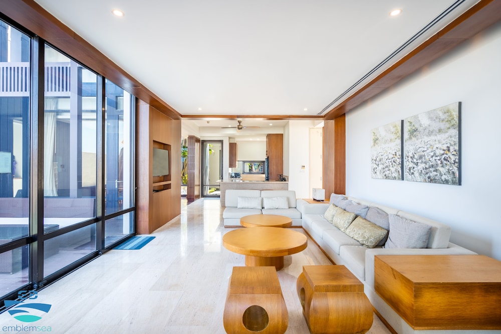 Beach front villa by Emblemsea in hyatt 25/50