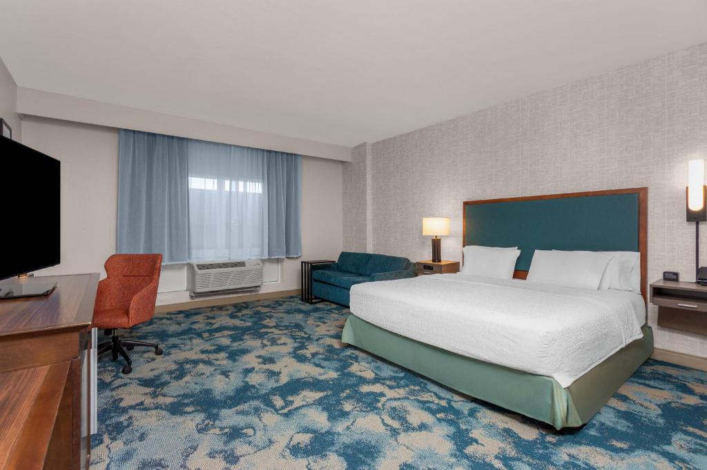 Studio, King Bed, Sofa, Accessible