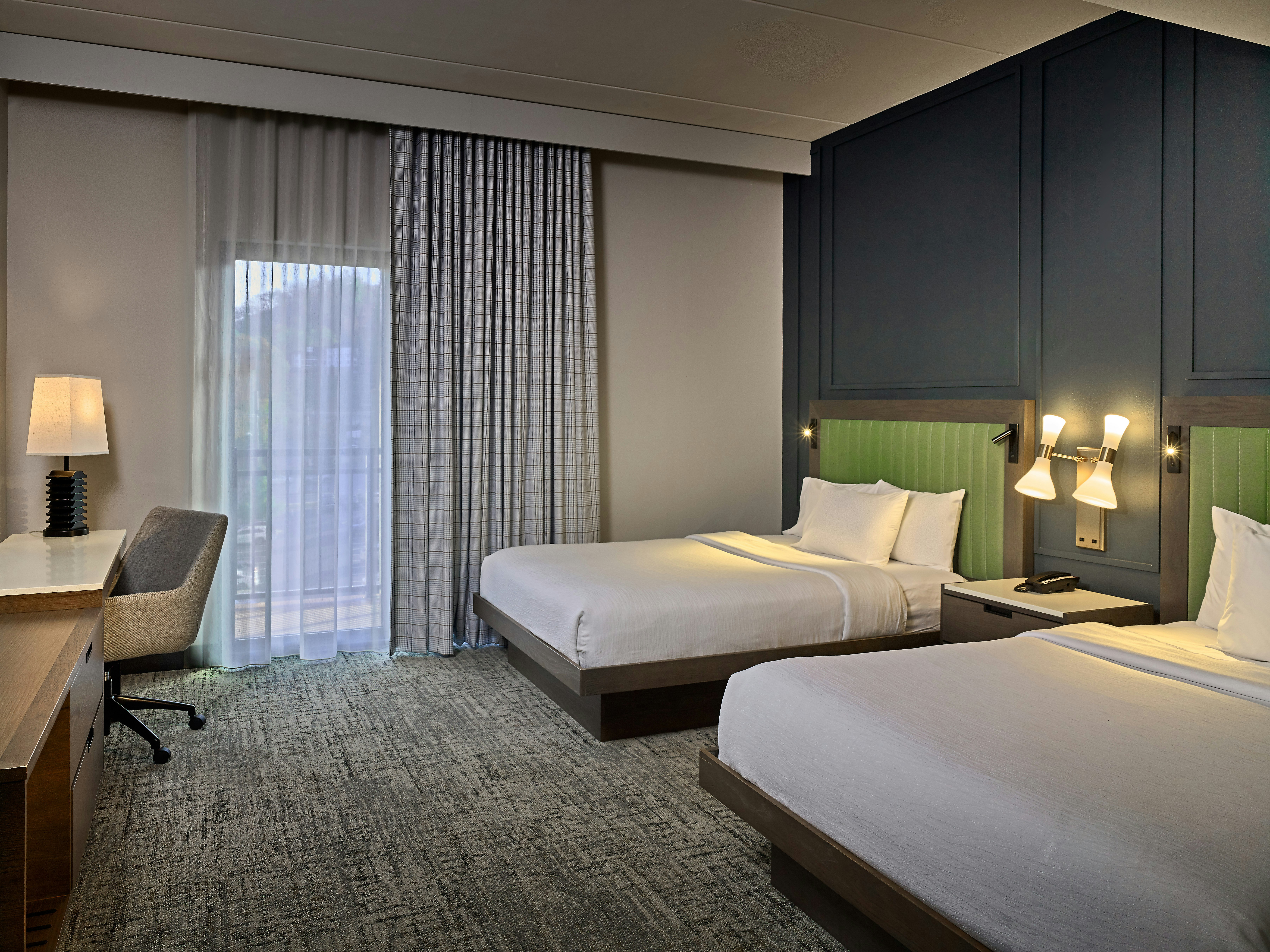 2 ROOMS, DELUXE, SUITE, 2 QUEEN BEDS