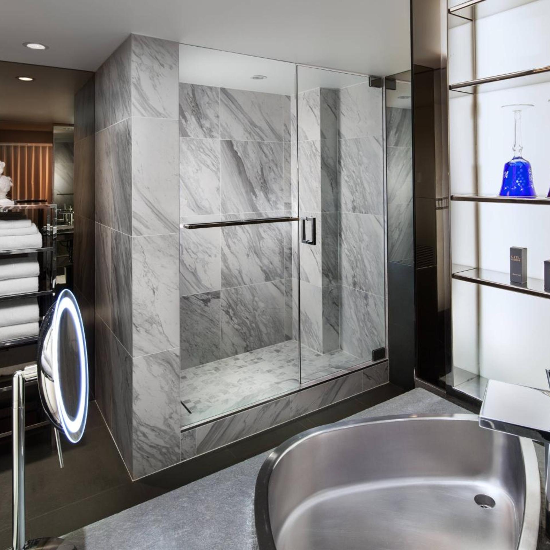 غرفة بسريرين مزدوجين بإطلالة على الحديقة بشرفة، Sls Hotel A Luxury Collection Hotel Beverly Hills 7/7