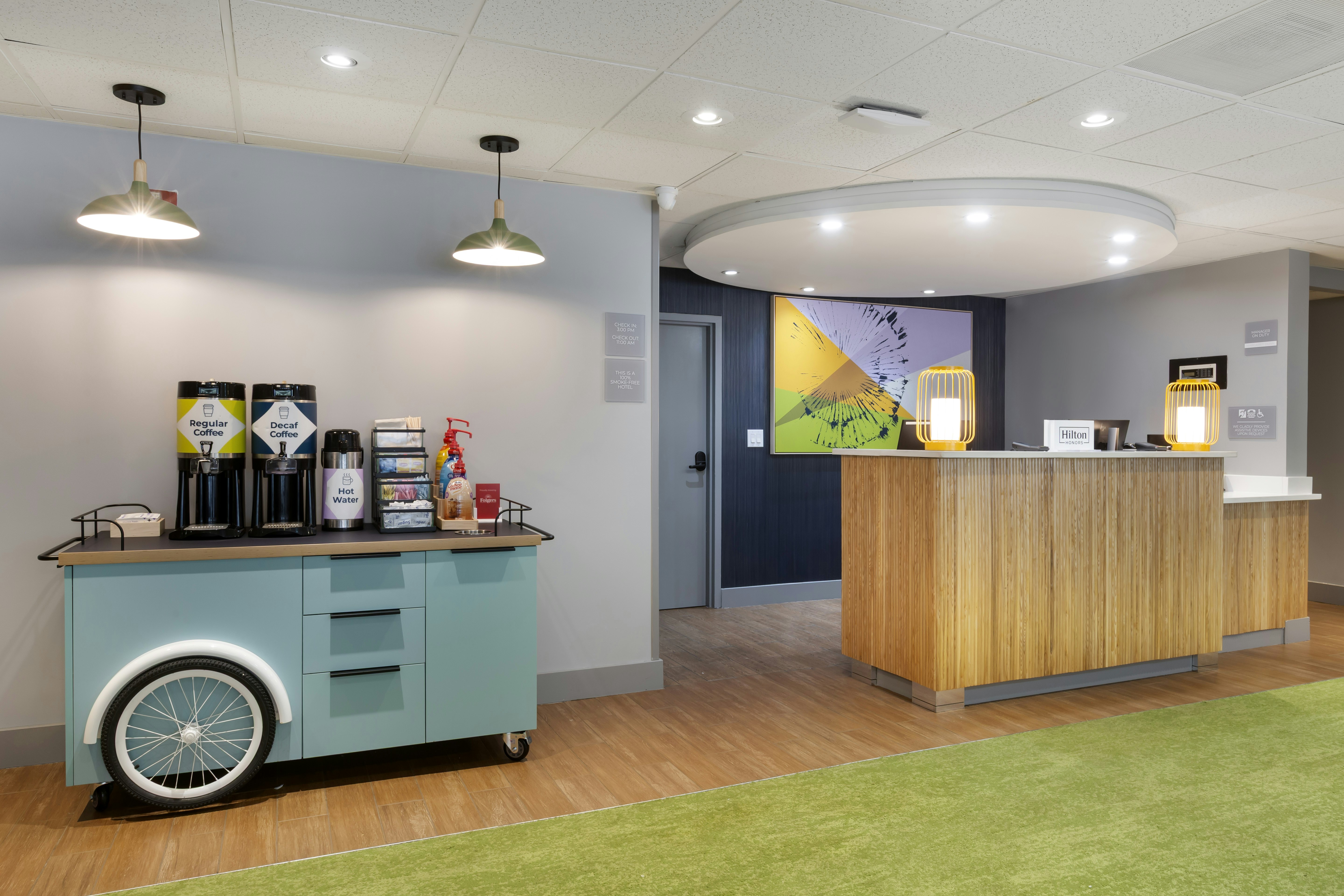 Lobby at Spark by Hilton Atlanta Airport South College Park, COLLEGE PARK - GA