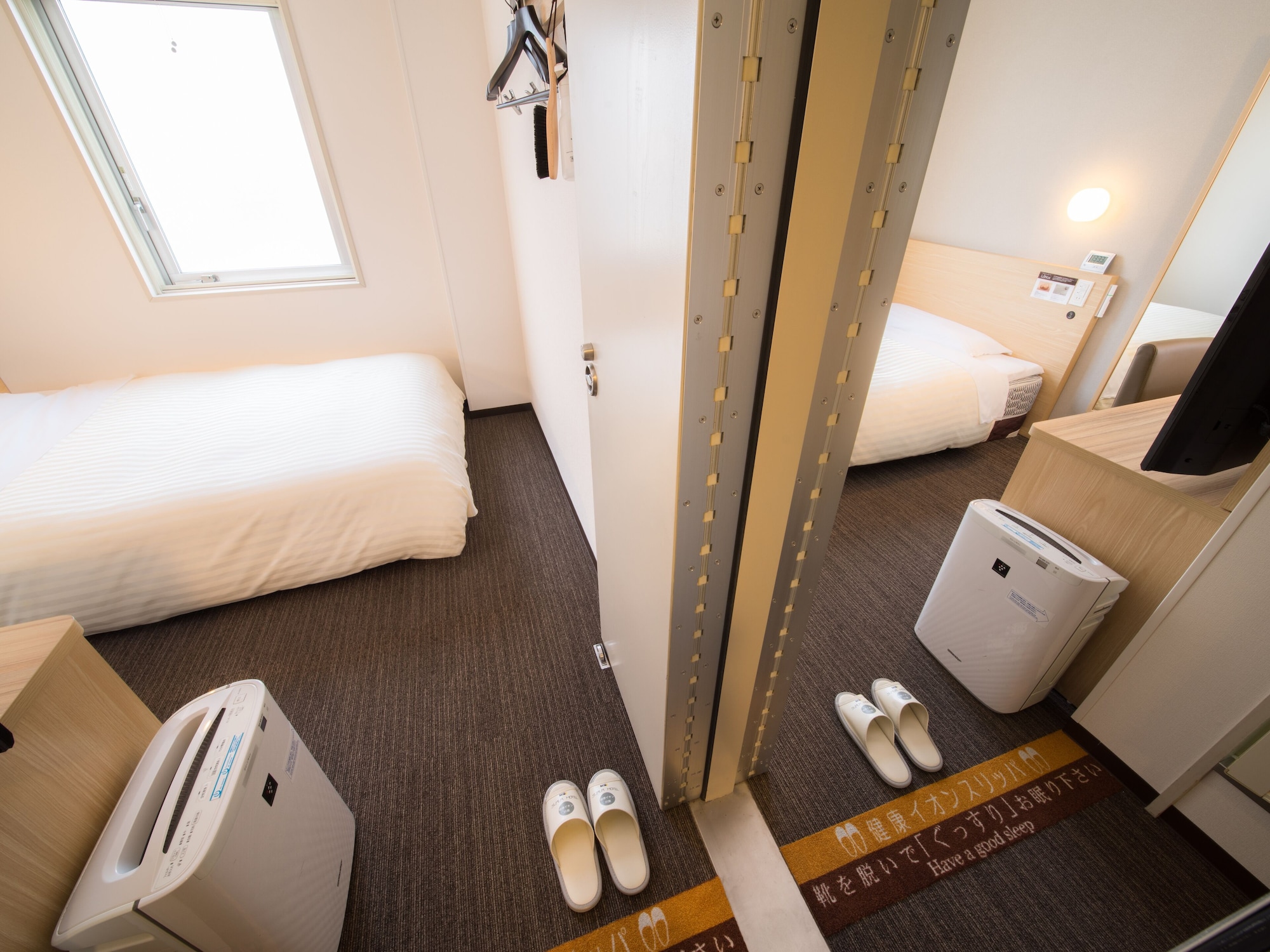 غرفة قياسية بسرير مزدوج، Super Hotel Kitami 3/6