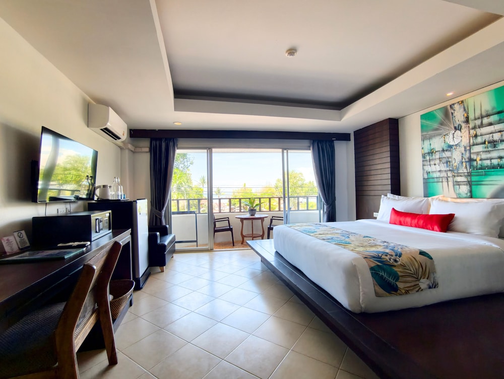 غرفة سوبيريور بسرير كوين بإطلالة على الجبل، Wild Orchid Villa Krabi 2/7