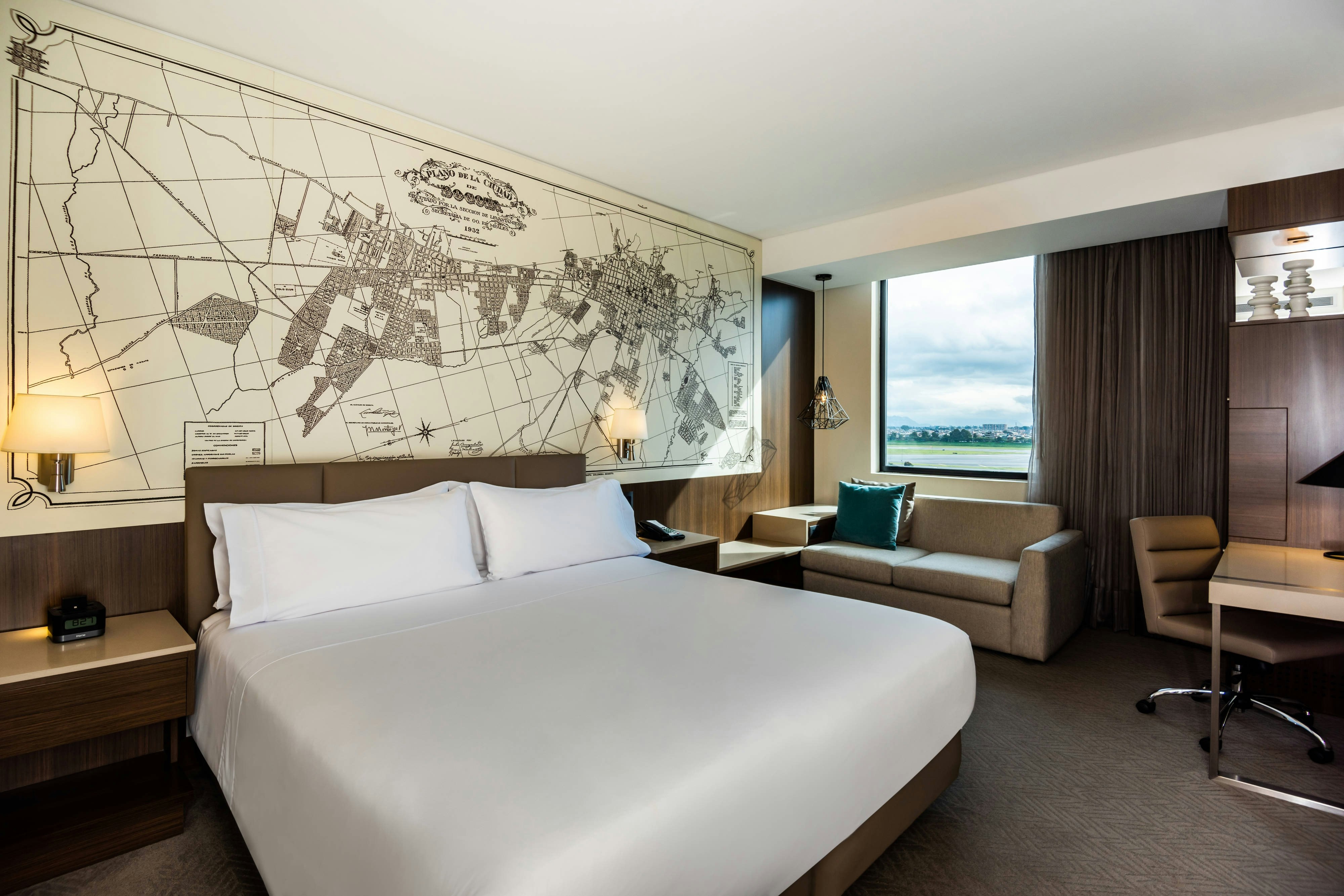 غرفة، Courtyard By Marriott Bogota Airport 3/7
