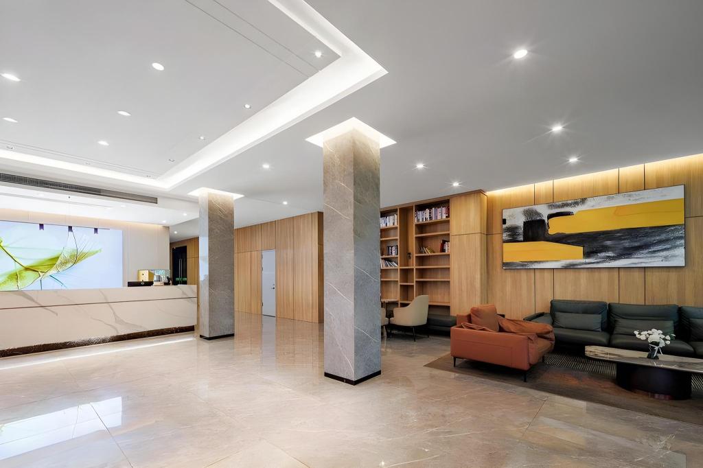 Lobby at GreenTree Inn Chizhou Jiuhua Mountain Scenic Spot Hotel, CHIZHOU