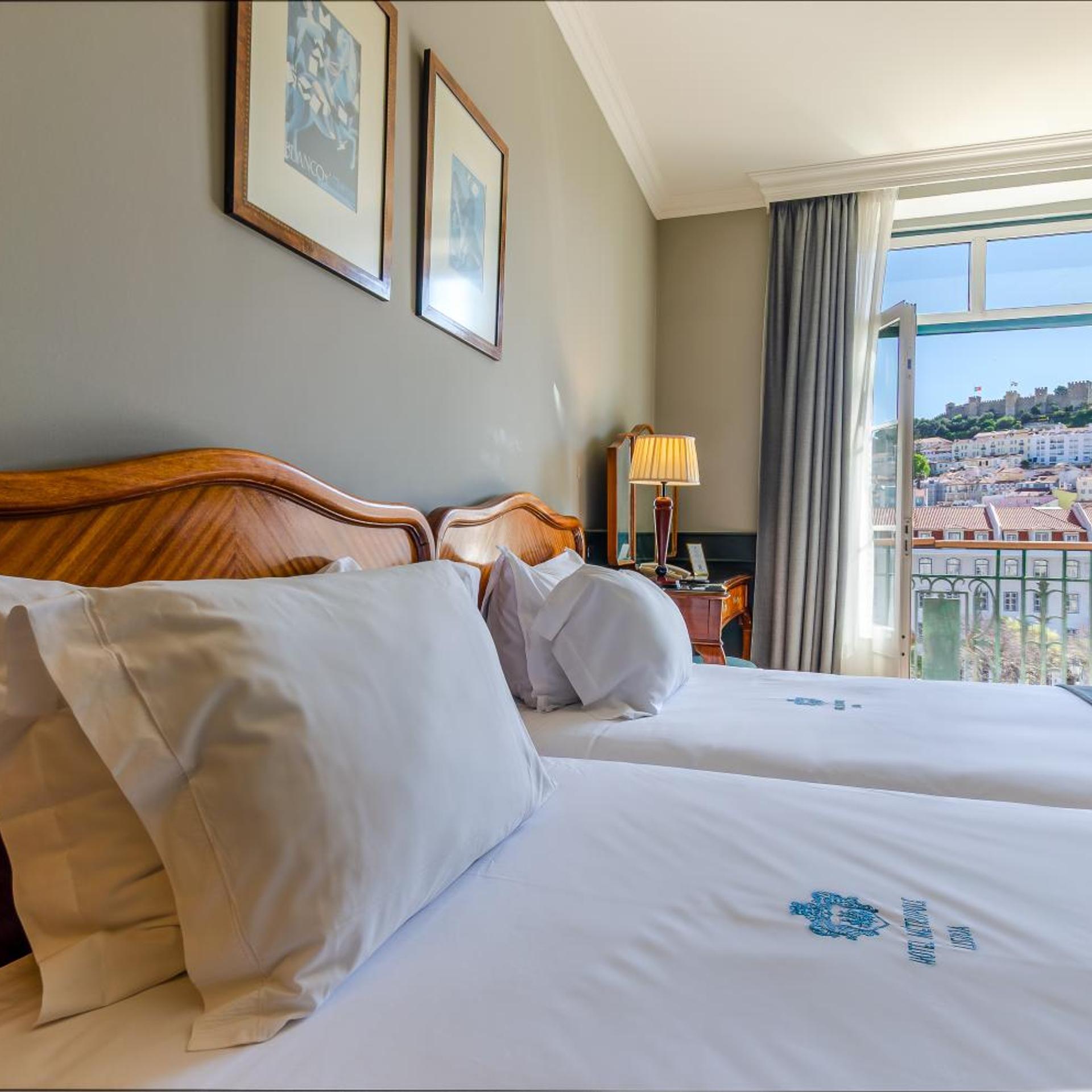 Rossio, Double or Twin Bed, Square View
